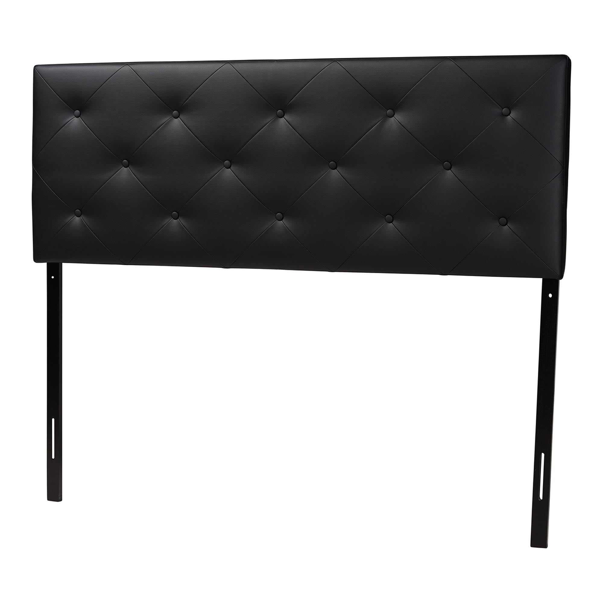 Baltimore Modern and Contemporary Faux Leather Upholstered Headboard