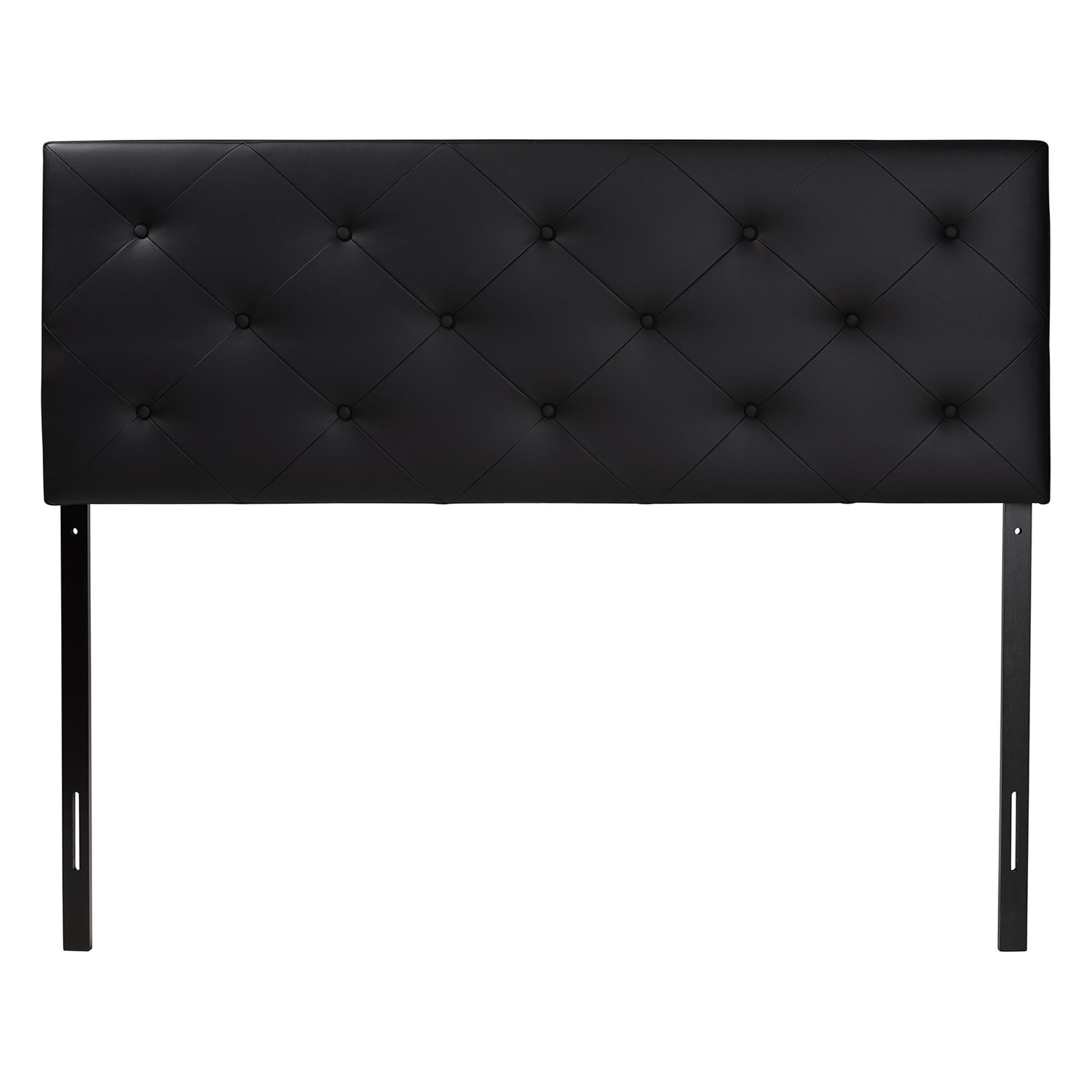 Baltimore Modern and Contemporary Faux Leather Upholstered Headboard