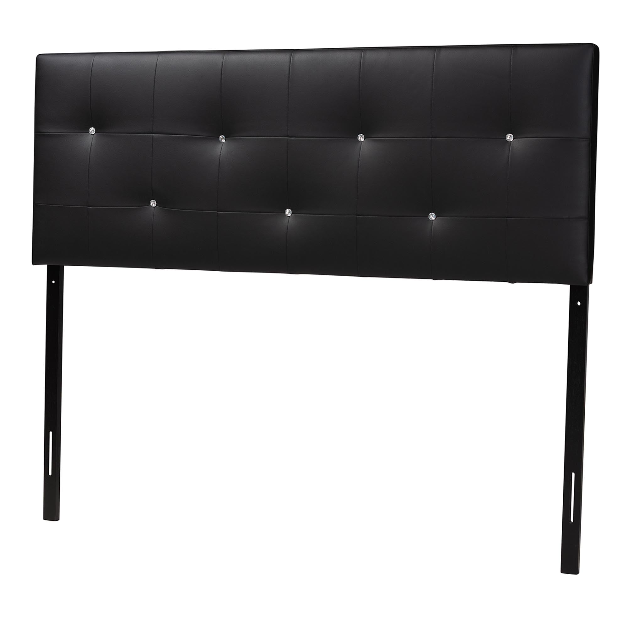 Dalini Modern and Contemporary Faux Leather Headboard