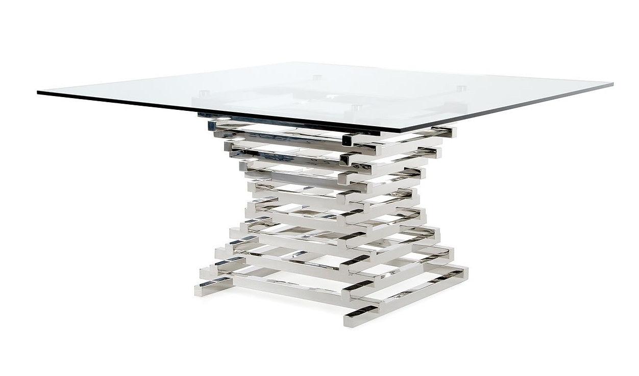 Crawford Modern Square Dining Table