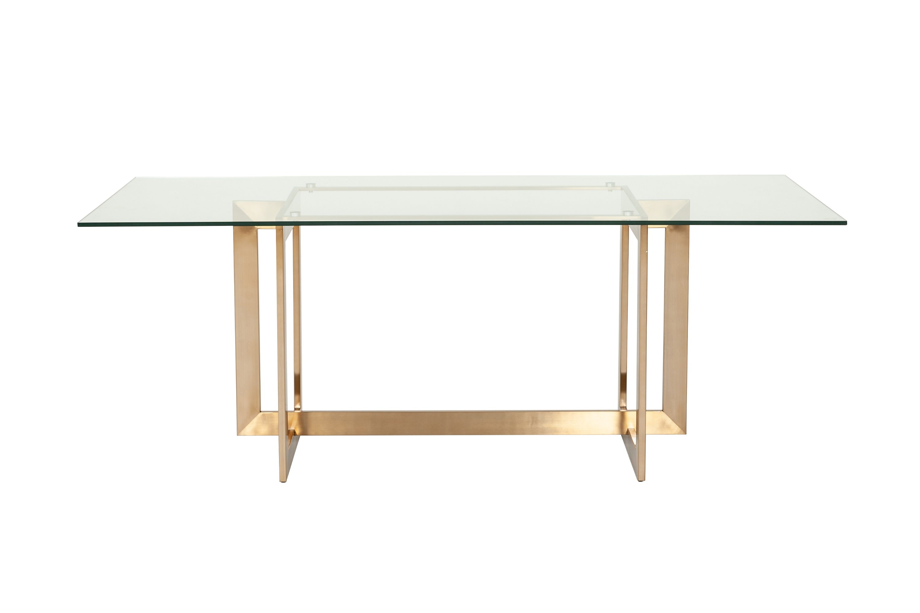 Keaton Modern Glass Dining Table