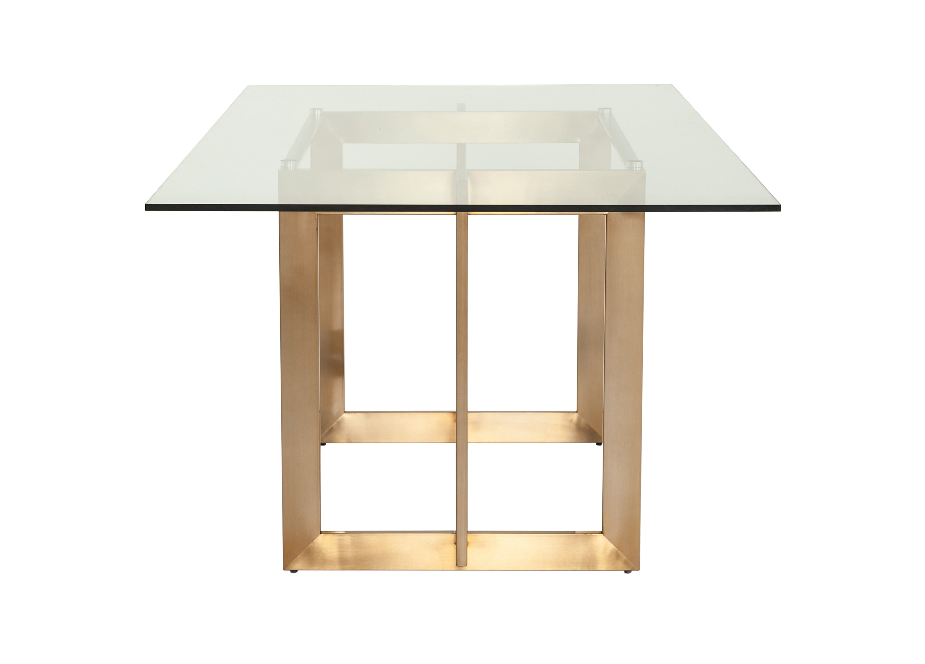 Keaton Modern Glass Dining Table