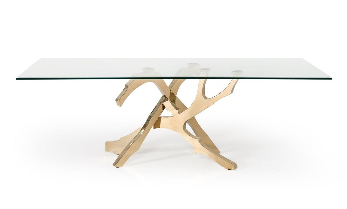 Legend Modern Glass Dining Table