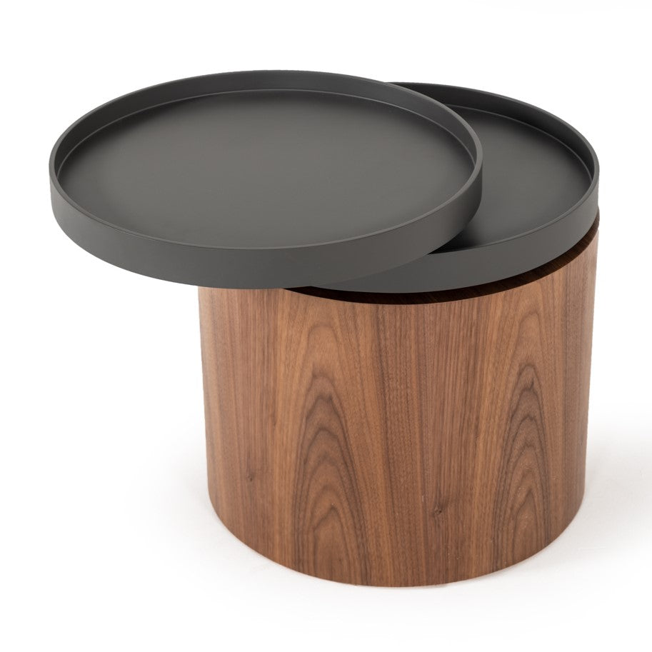 Bascom Modern End Table W/ Swivel Top