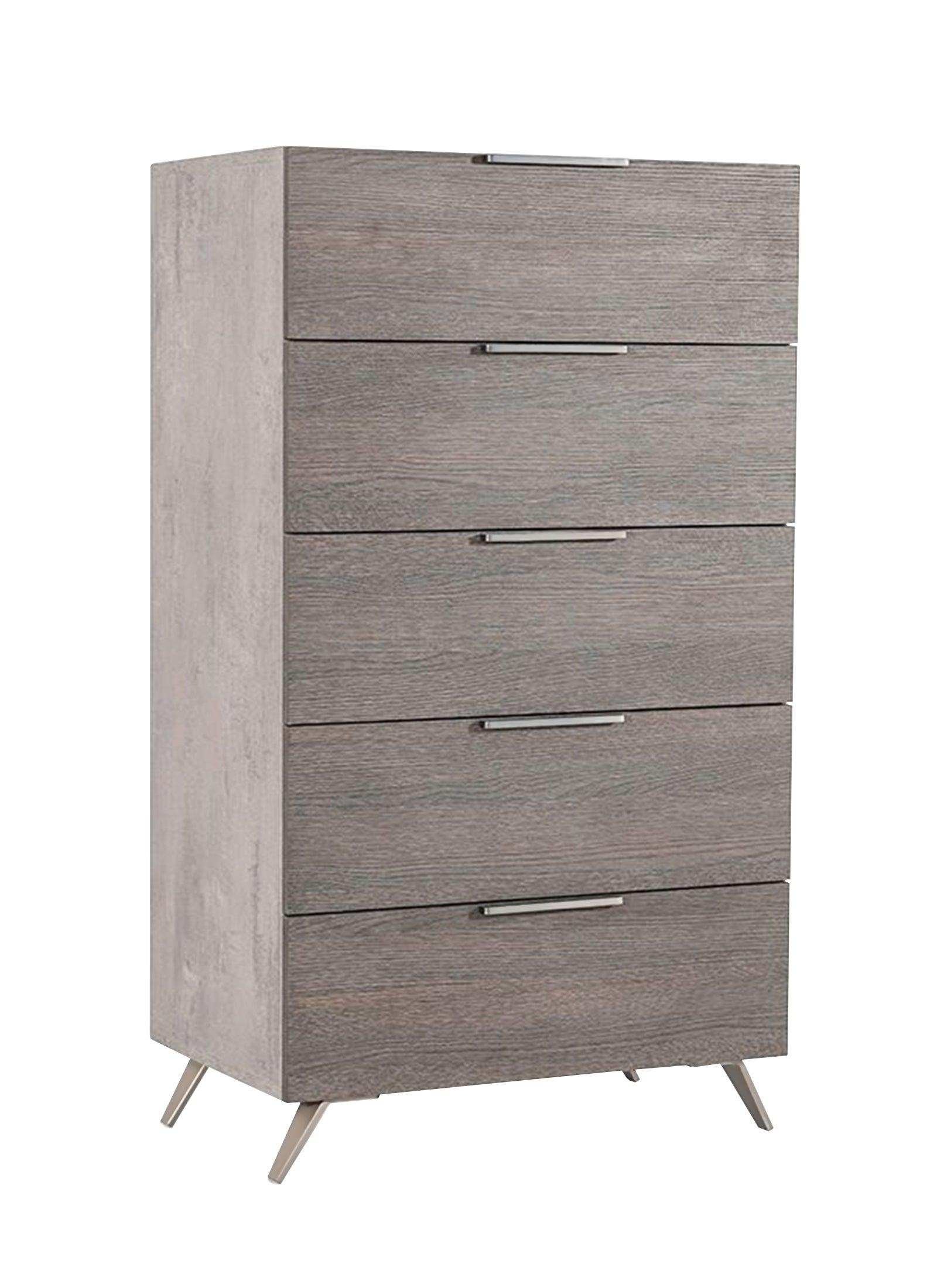 Bronx Italian Modern Faux Concrete Chest