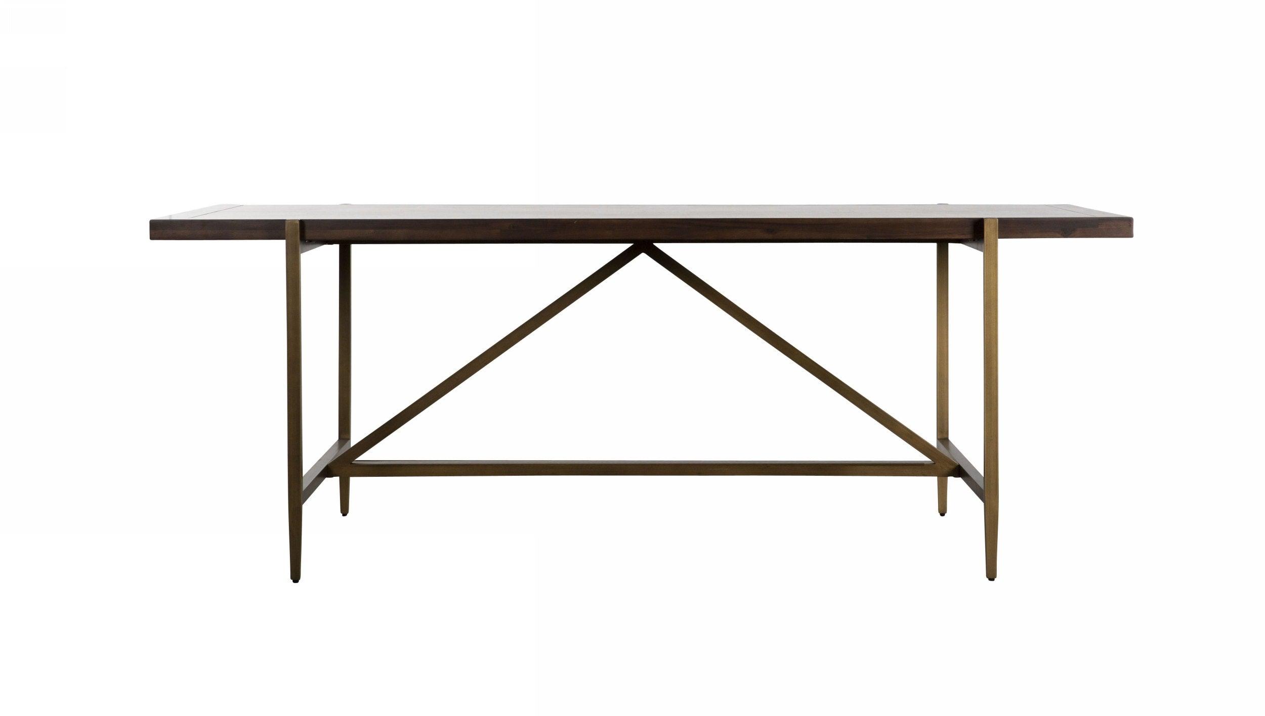 Shane Modern Acacia Dining Table