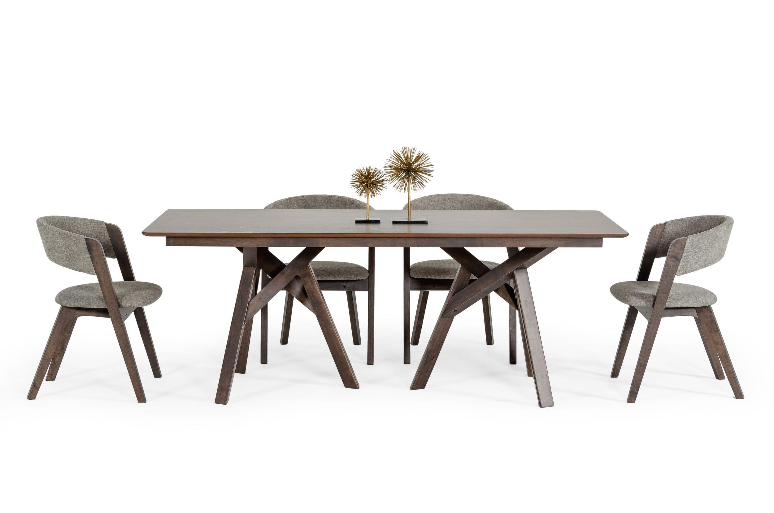 Grover Modern Dark Dining Table