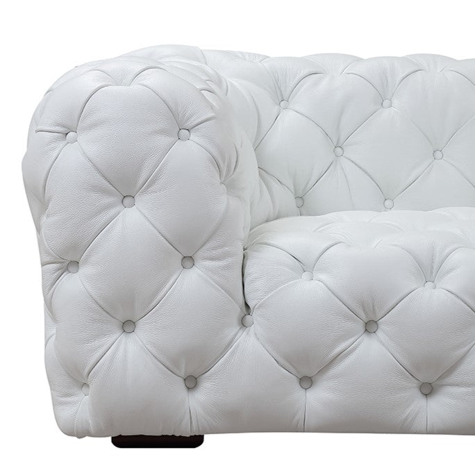 Divani Casa Dexter Transitional Italian Leather Sofa