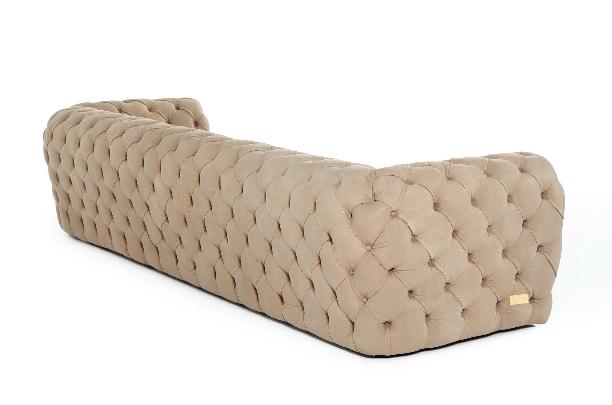 Ellington Italian Nubuck Leather 4 Seater Sofa