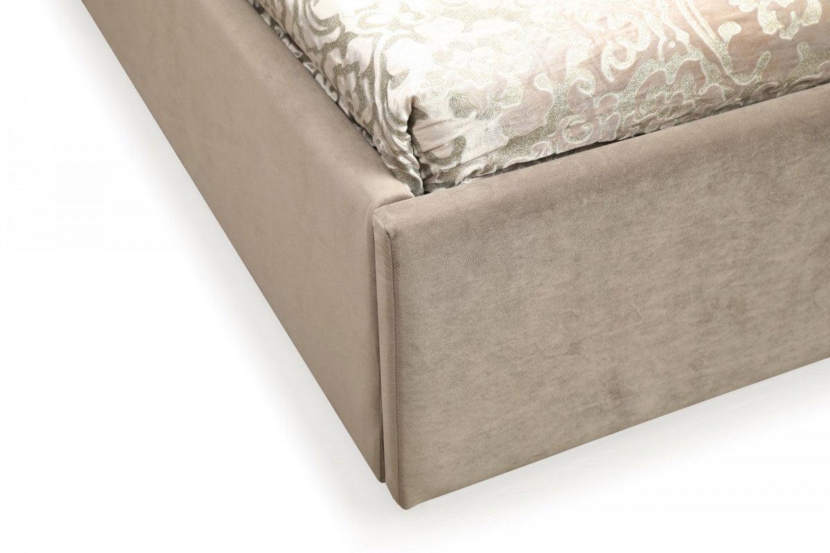 Moontide Glam Velvet and Brushed Bed