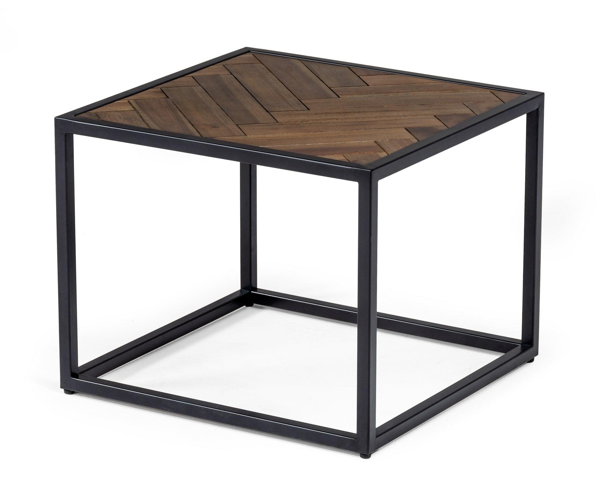 Pasada Industrial Acacia End Table
