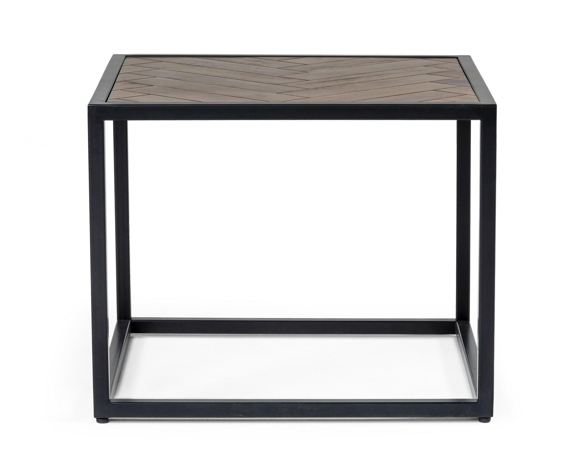 Pasada Industrial Acacia End Table
