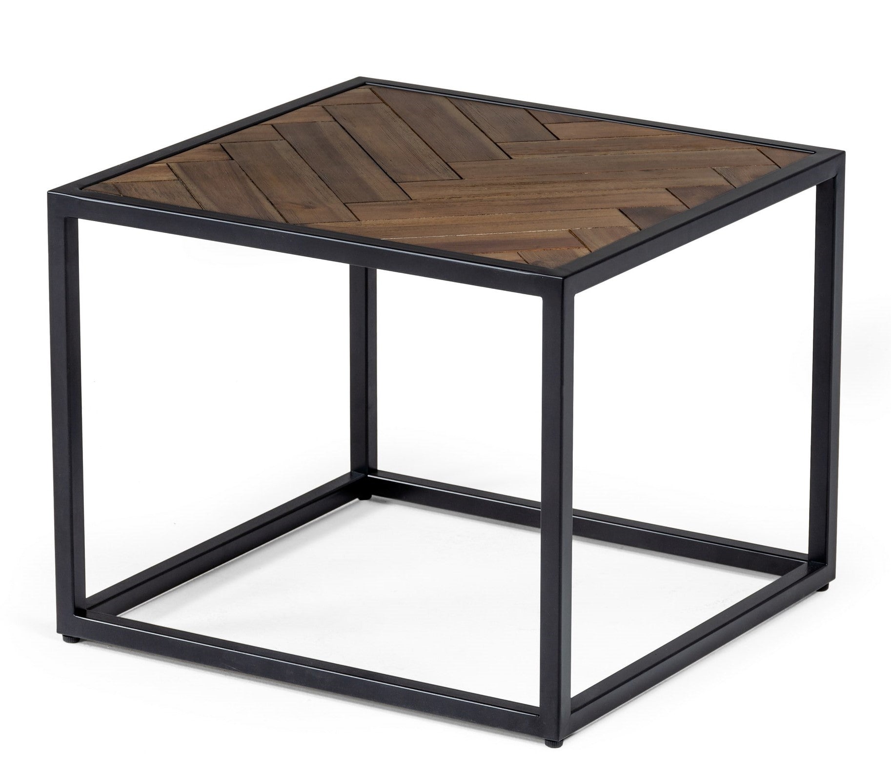 Pasada Industrial Acacia End Table
