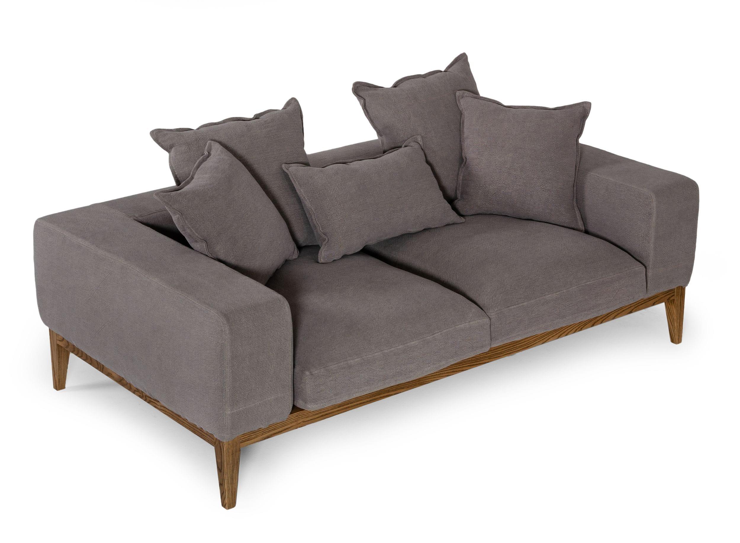 Corina Modern Linen Loveseat