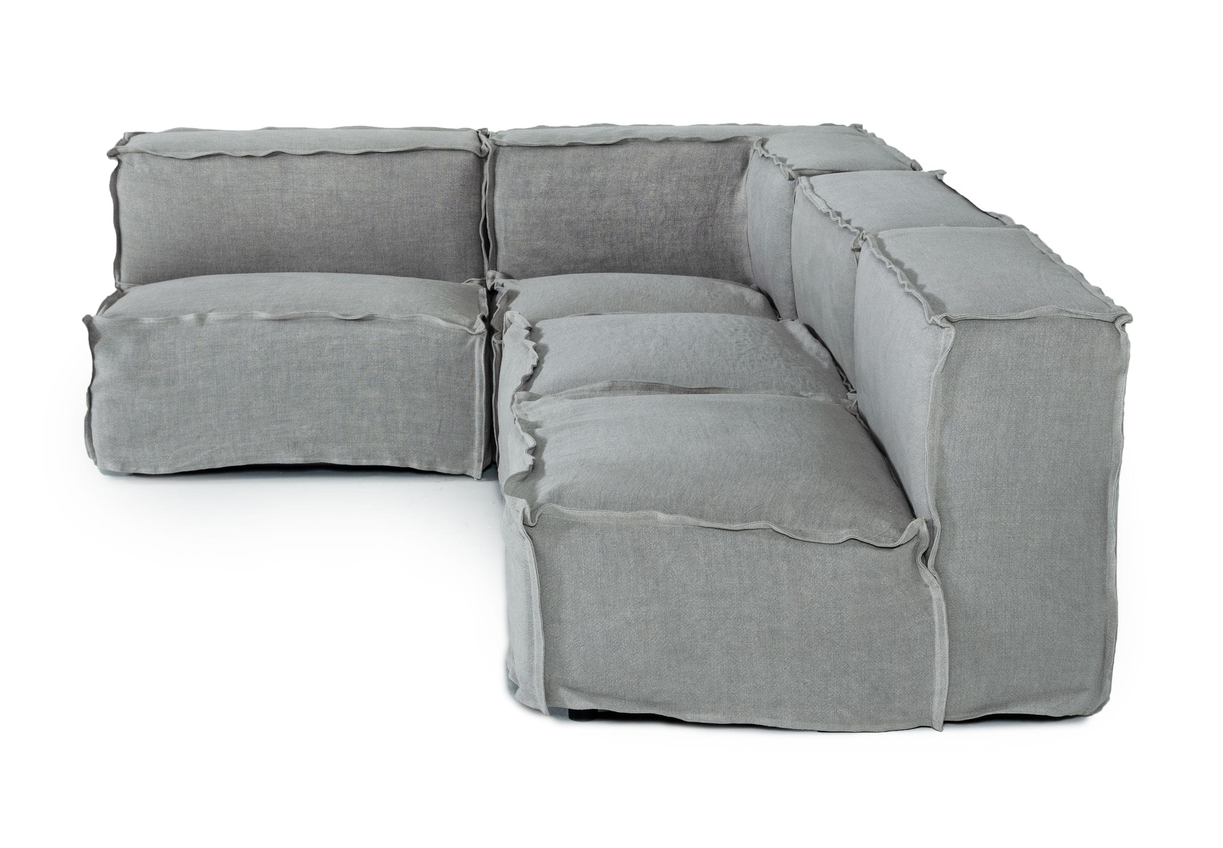 Navstar Contemporary Fabric Modular Sectional Sofa