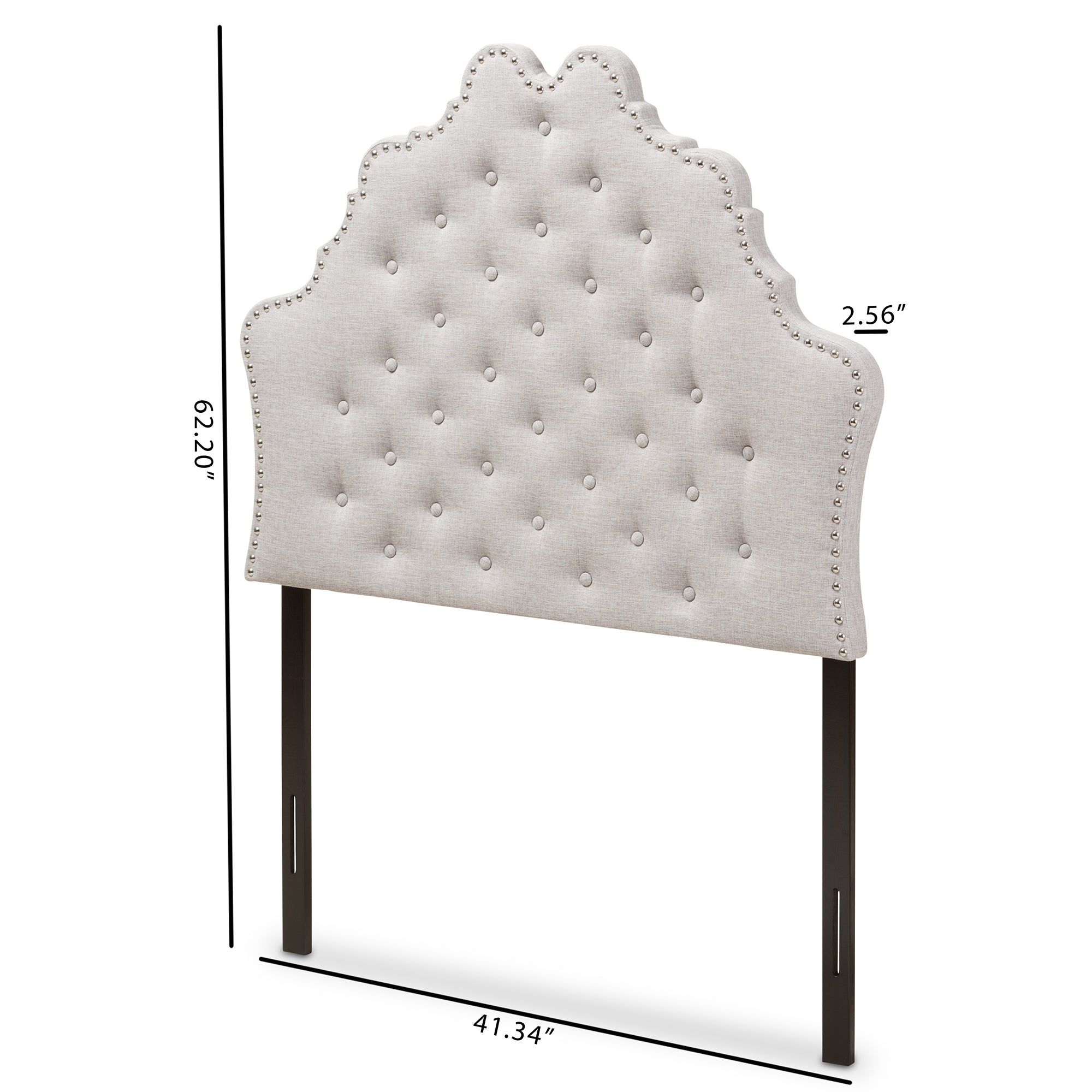 Hilda Modern and Contemporary Fabric Headboard