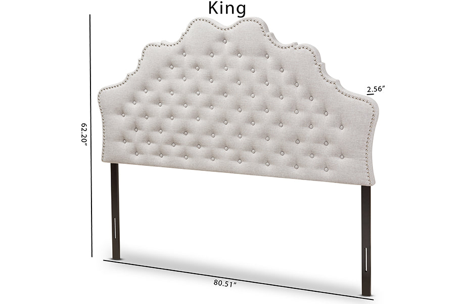 Hilda Modern and Contemporary Fabric Headboard