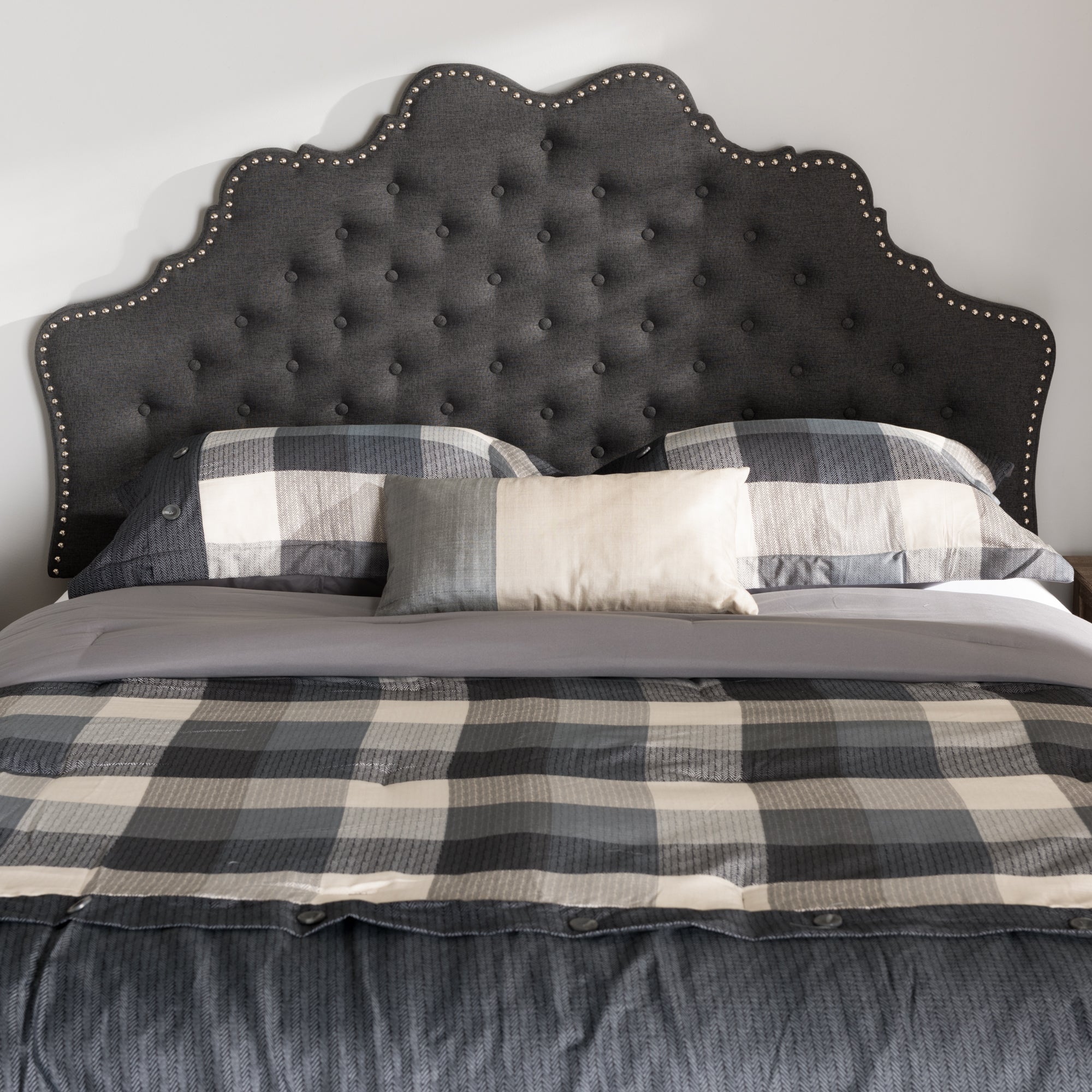 Hilda Modern and Contemporary Fabric Headboard