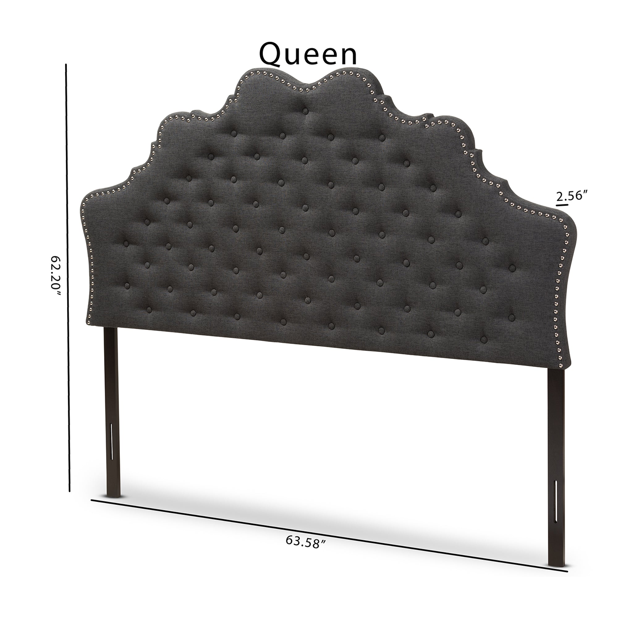 Hilda Modern and Contemporary Fabric Headboard