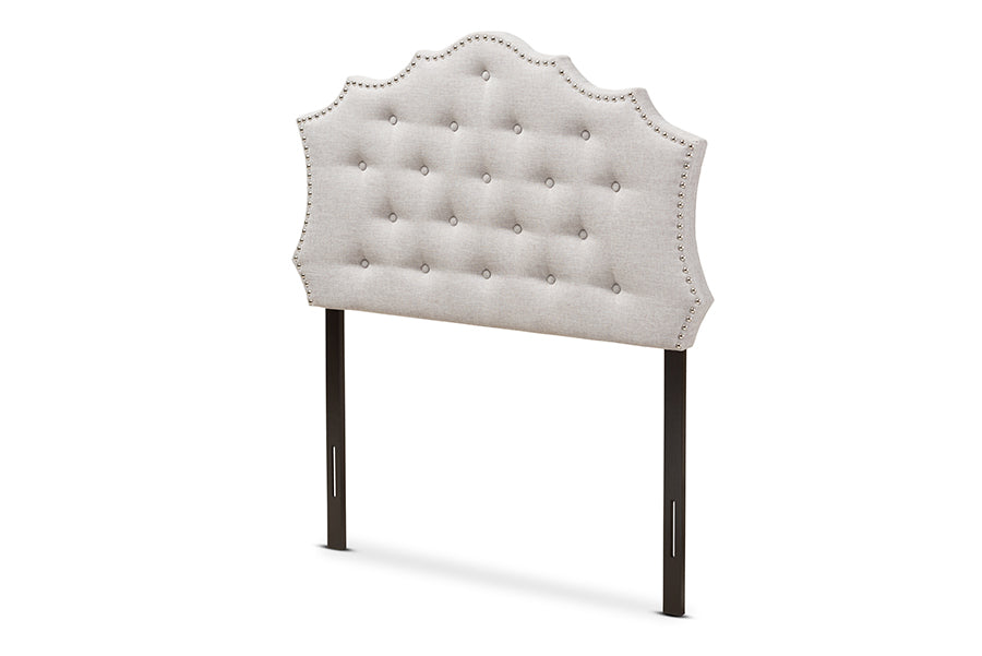 Aurora Modern and Contemporary Fabric Headboard
