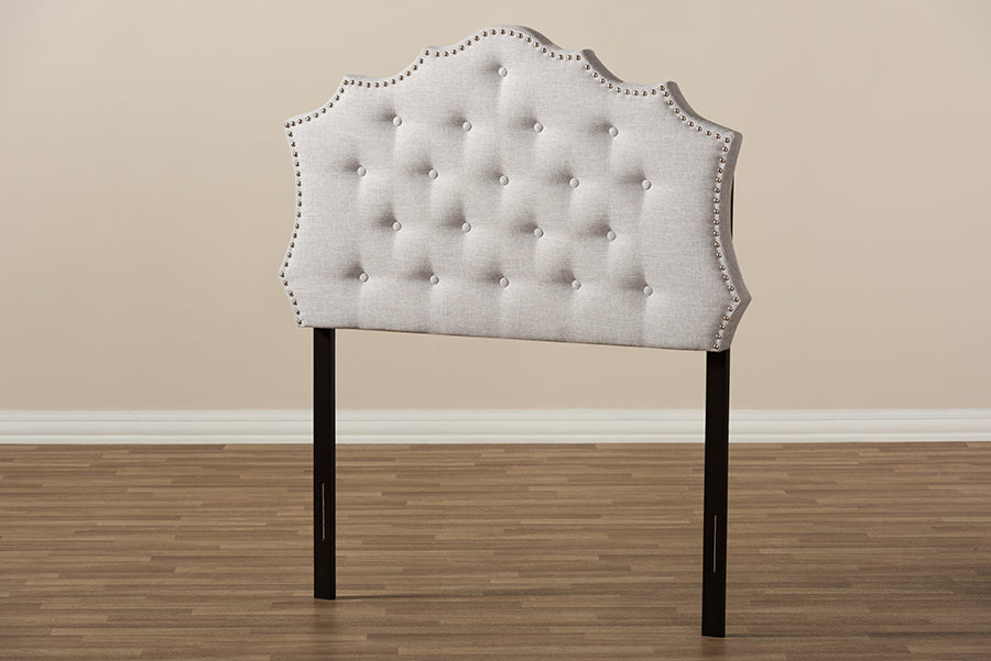 Aurora Modern and Contemporary Fabric Headboard