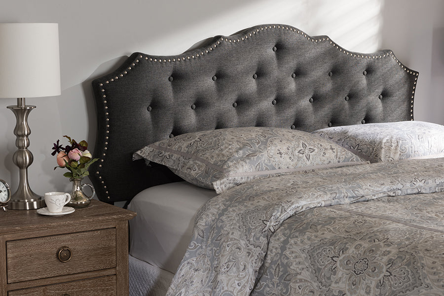 Aurora Modern and Contemporary Fabric Headboard