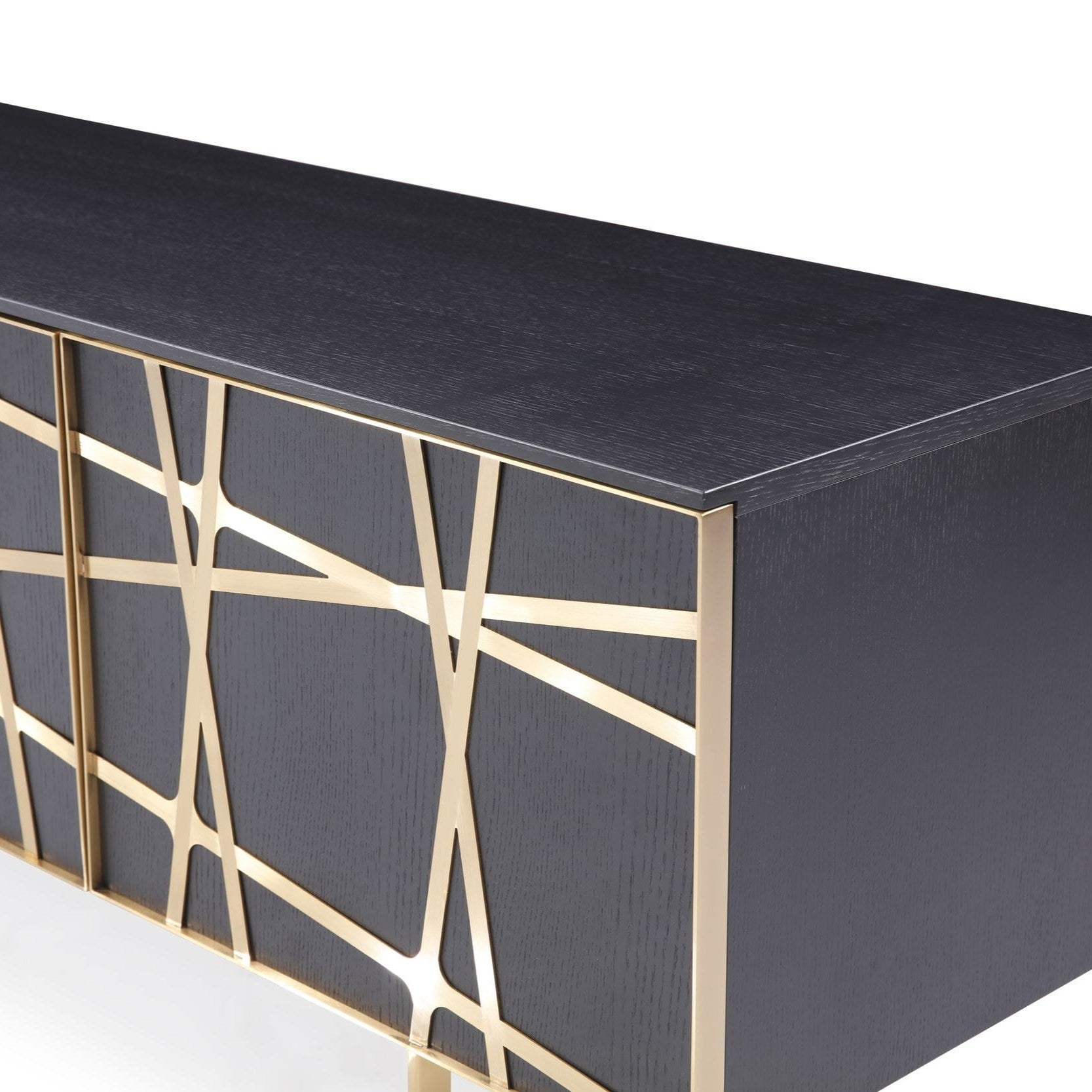 Kilson Modern Champagne TV Stand