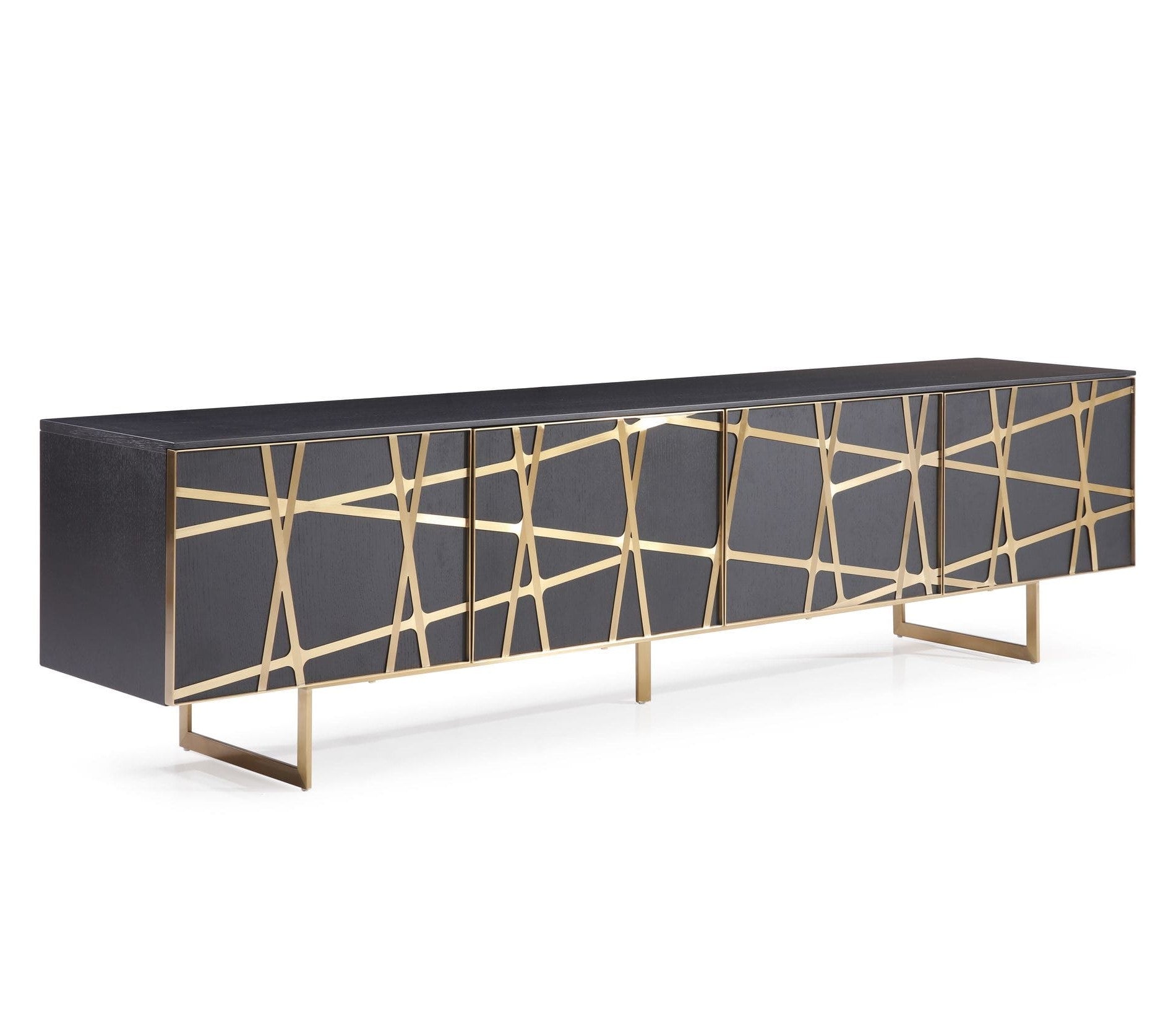 Kilson Modern Champagne TV Stand