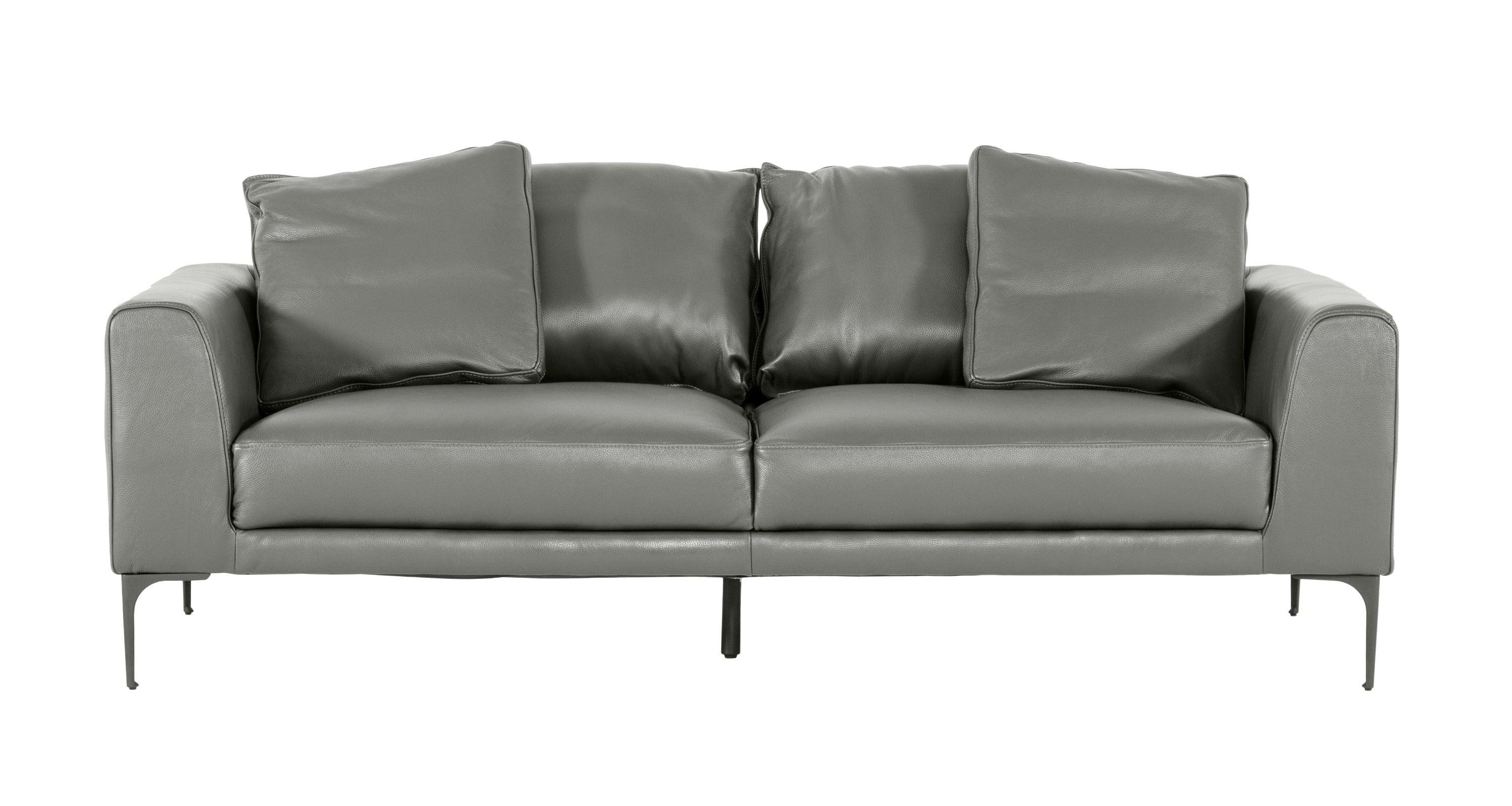 Jacoba Modern Leather Sofa