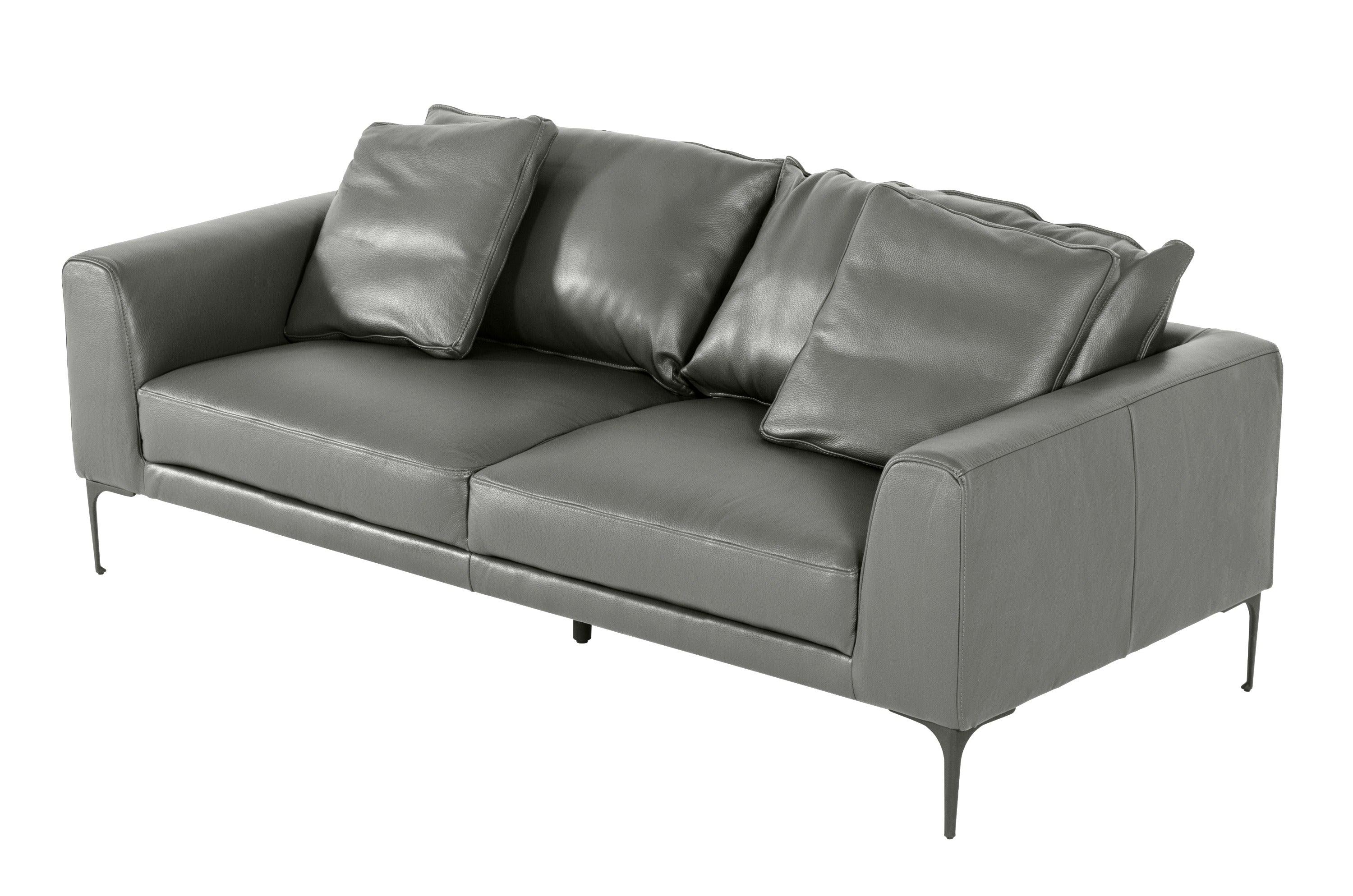 Jacoba Modern Leather Sofa