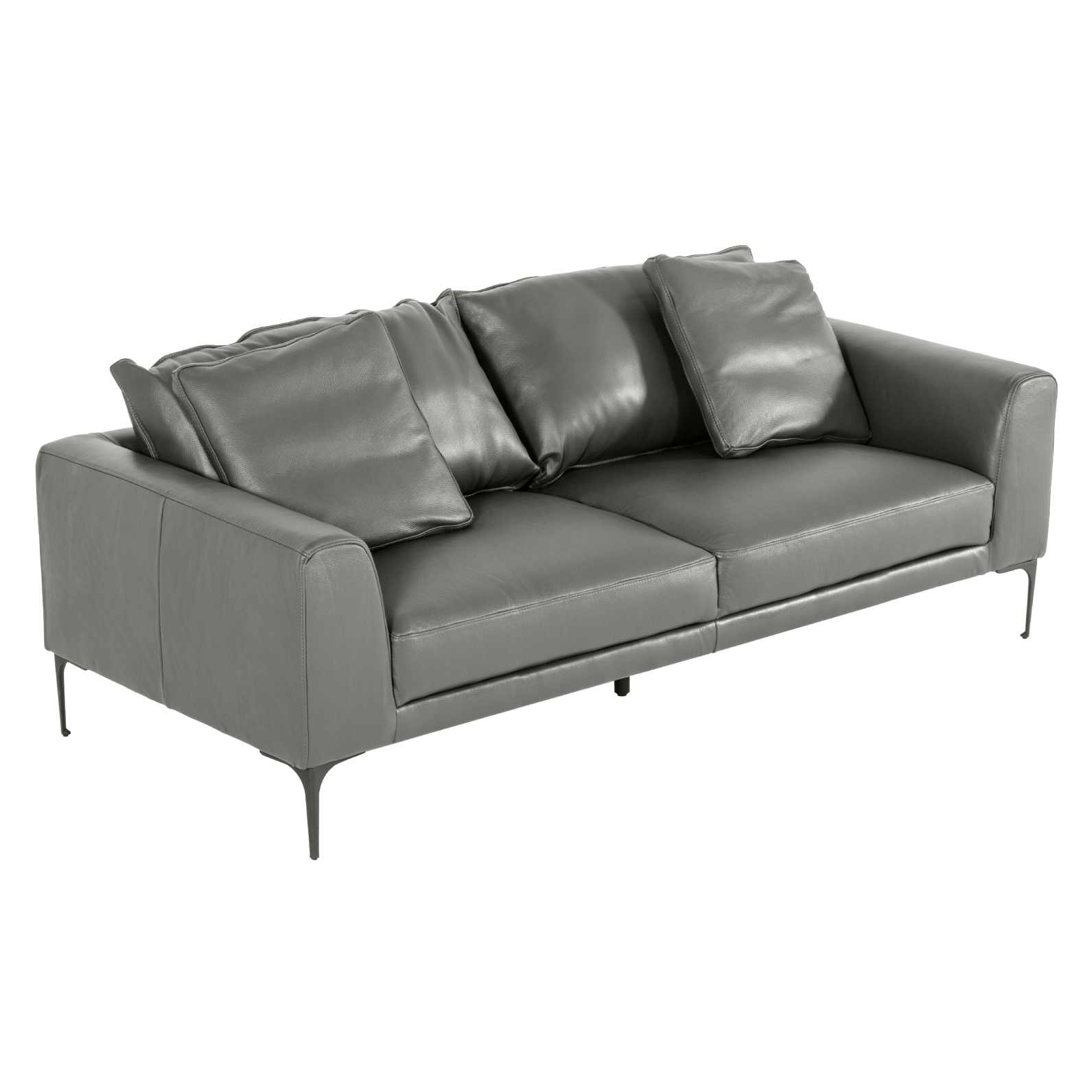 Jacoba Modern Leather Sofa
