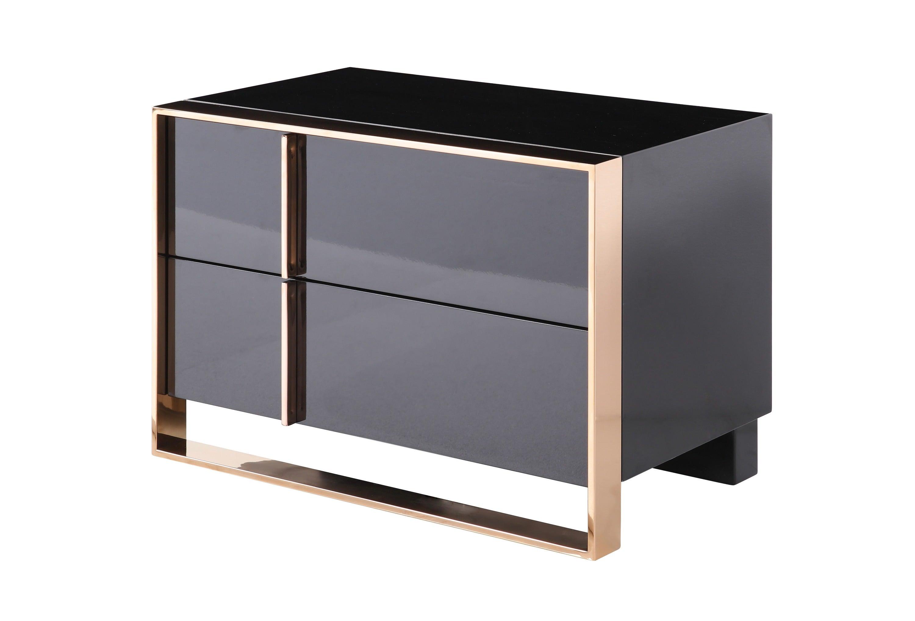Cartier Modern Rosegold Nightstand