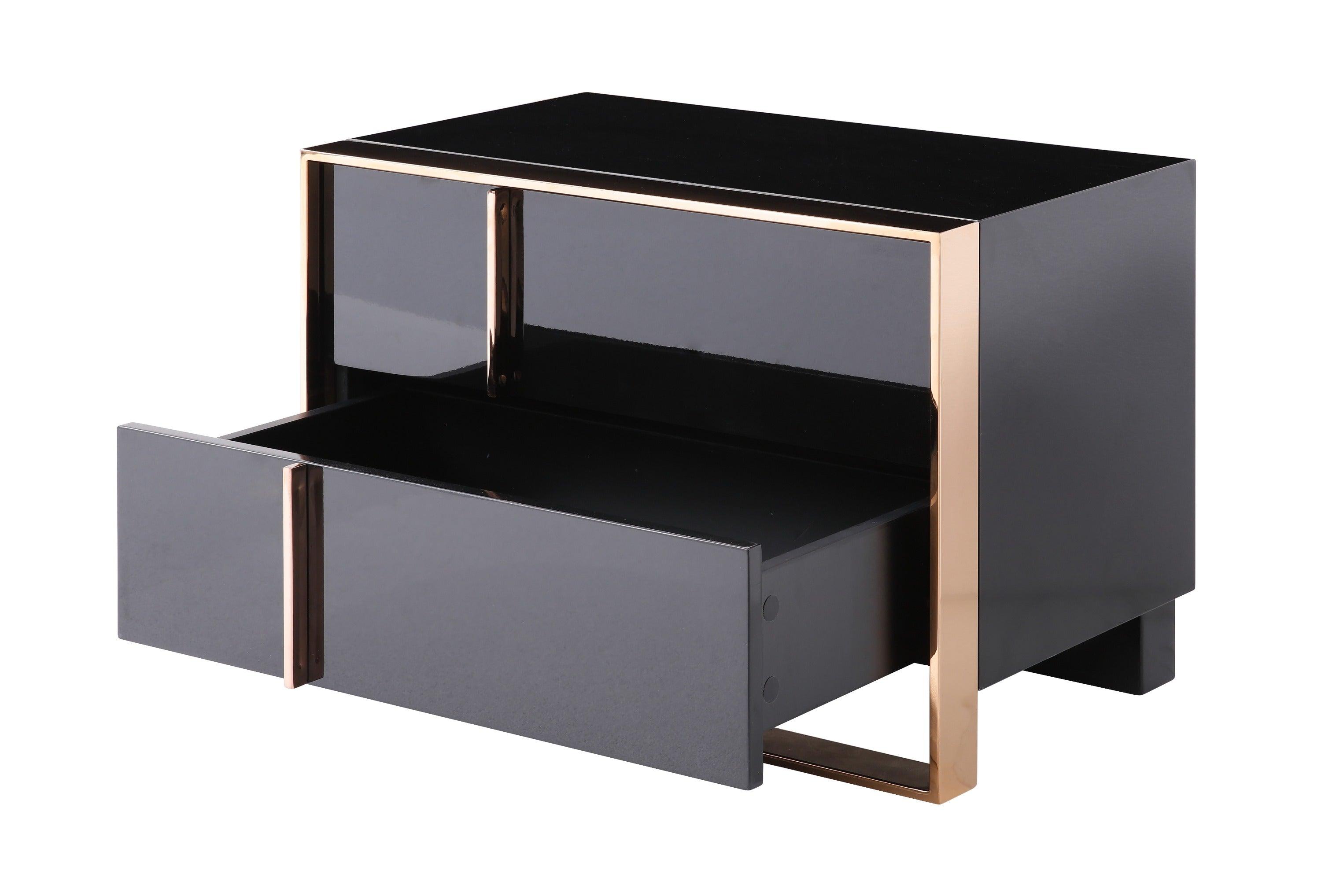 Cartier Modern Rosegold Nightstand