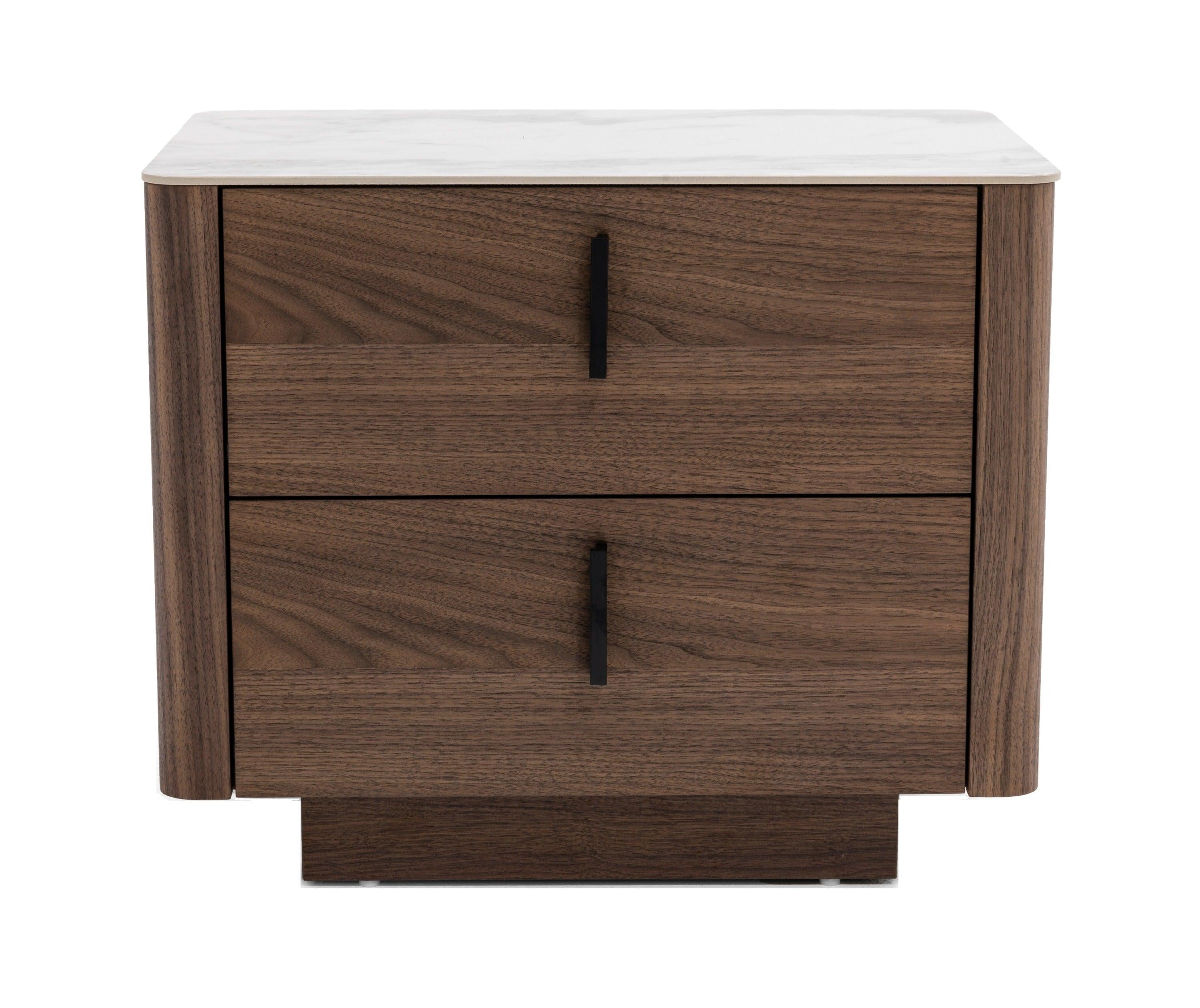 Chelton Contemporary Ceramic Nightstand