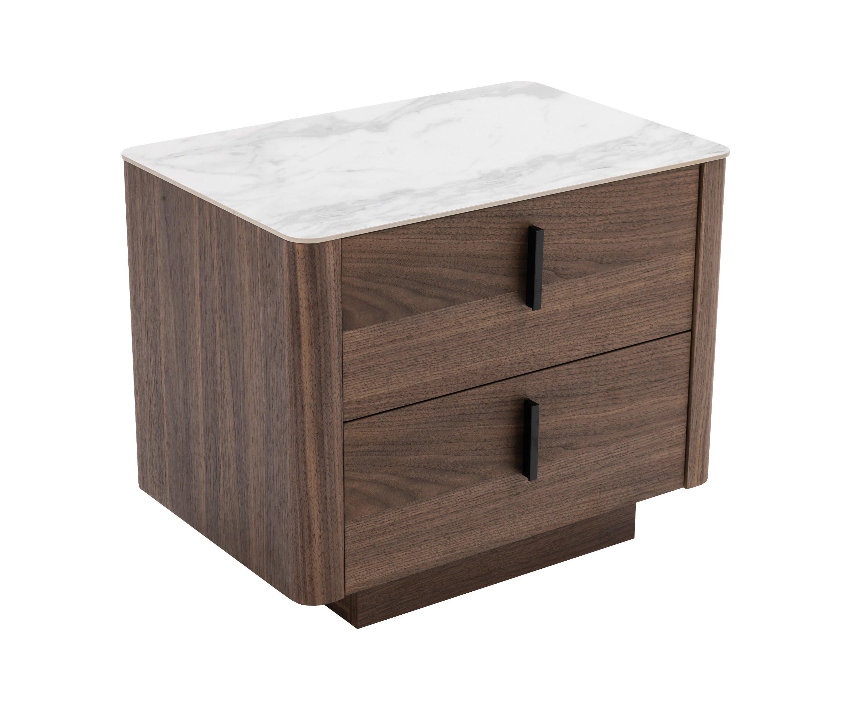 Chelton Contemporary Ceramic Nightstand