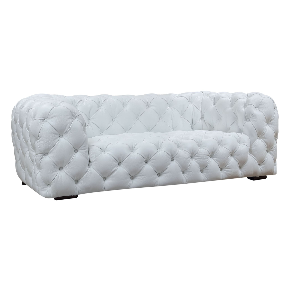 Divani Casa Dexter Transitional Italian Leather Sofa