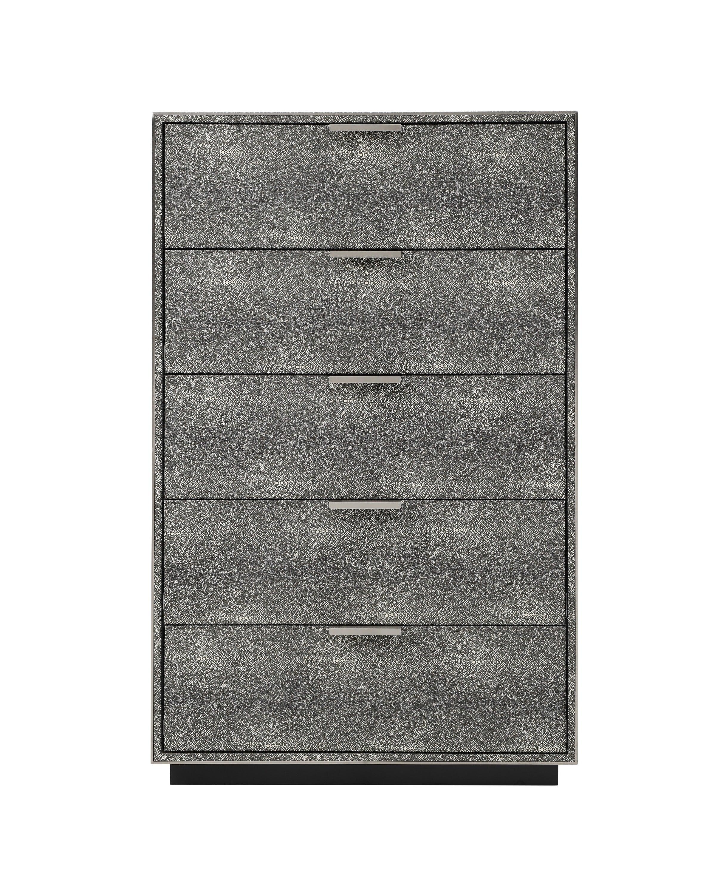Dynasty Modern Shagreen Chest