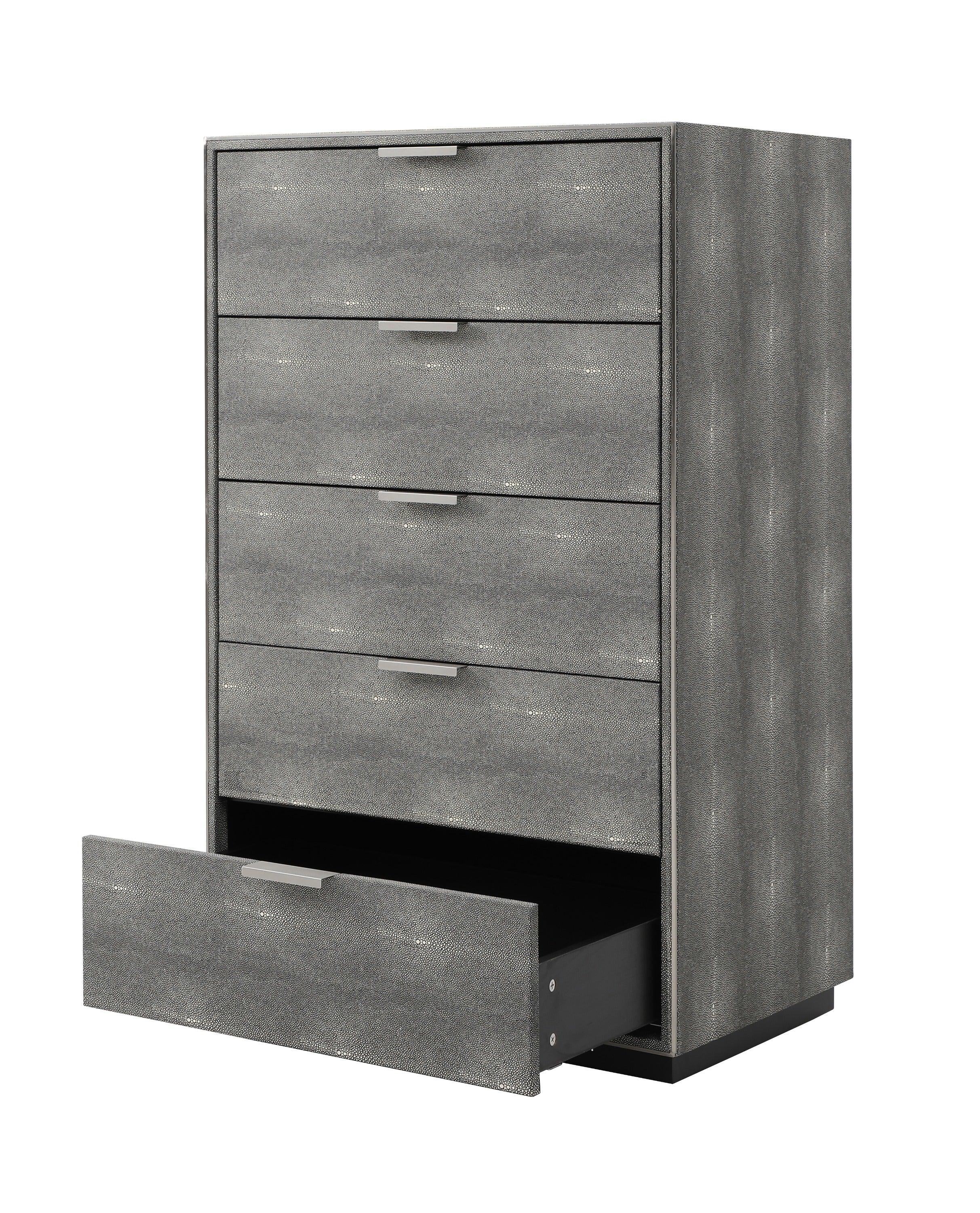 Dynasty Modern Shagreen Chest