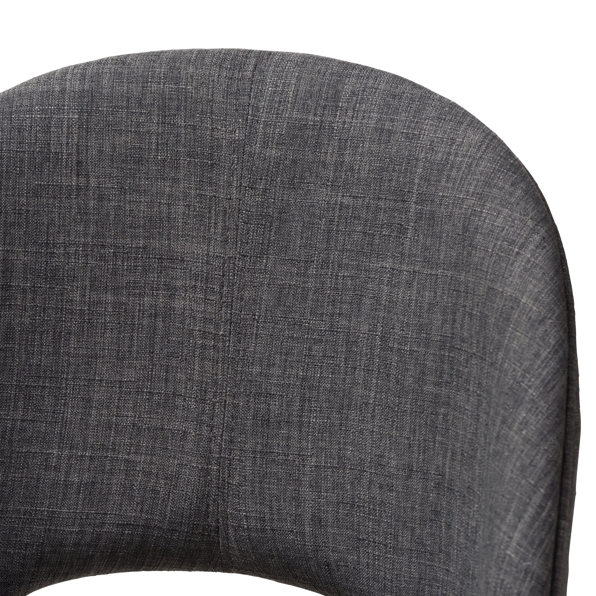 Wesley Mid-Century Modern Fabric Upholstered Finished Wood Dining Chair (Set of 2)