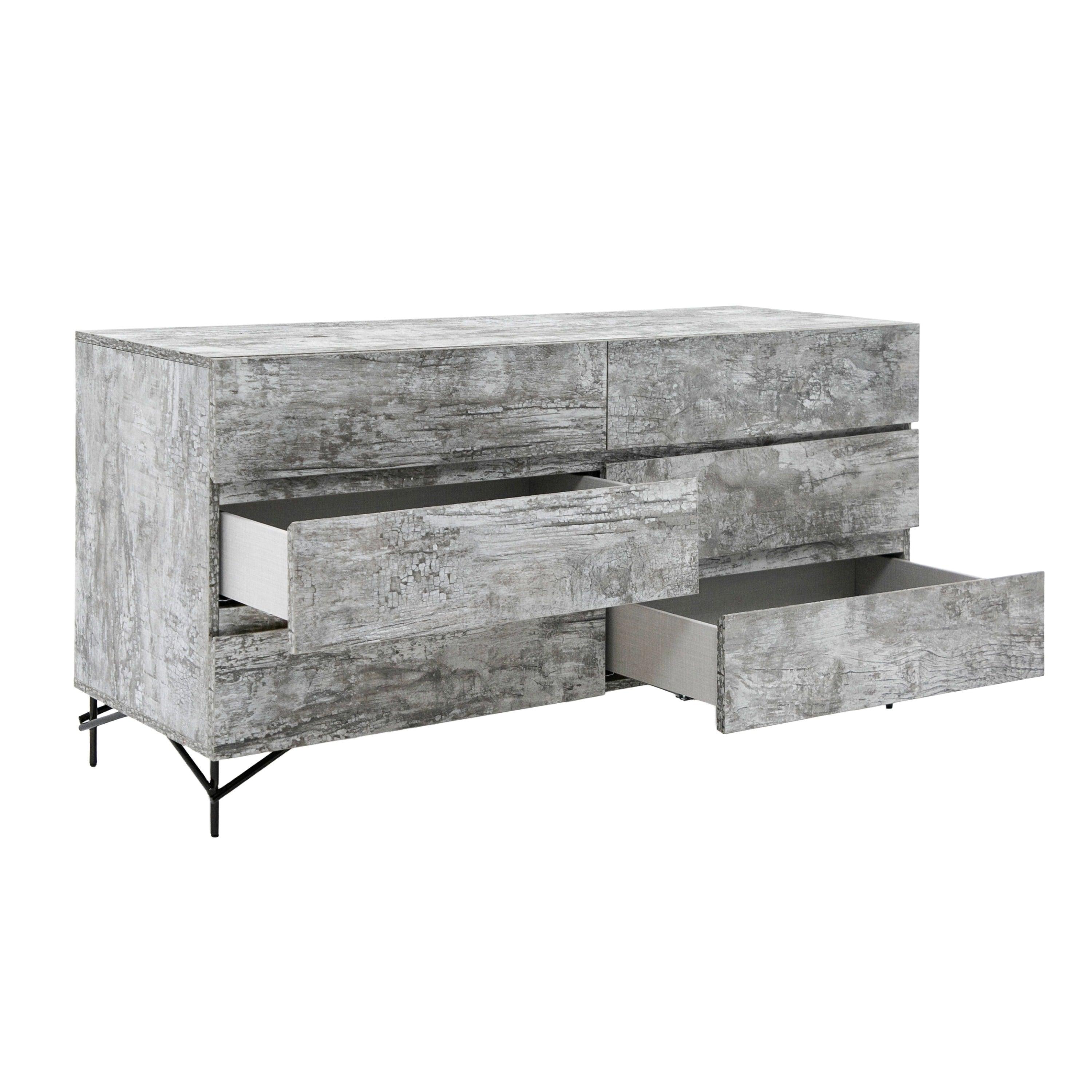 Aria Italian Modern Multi with texture Dresser