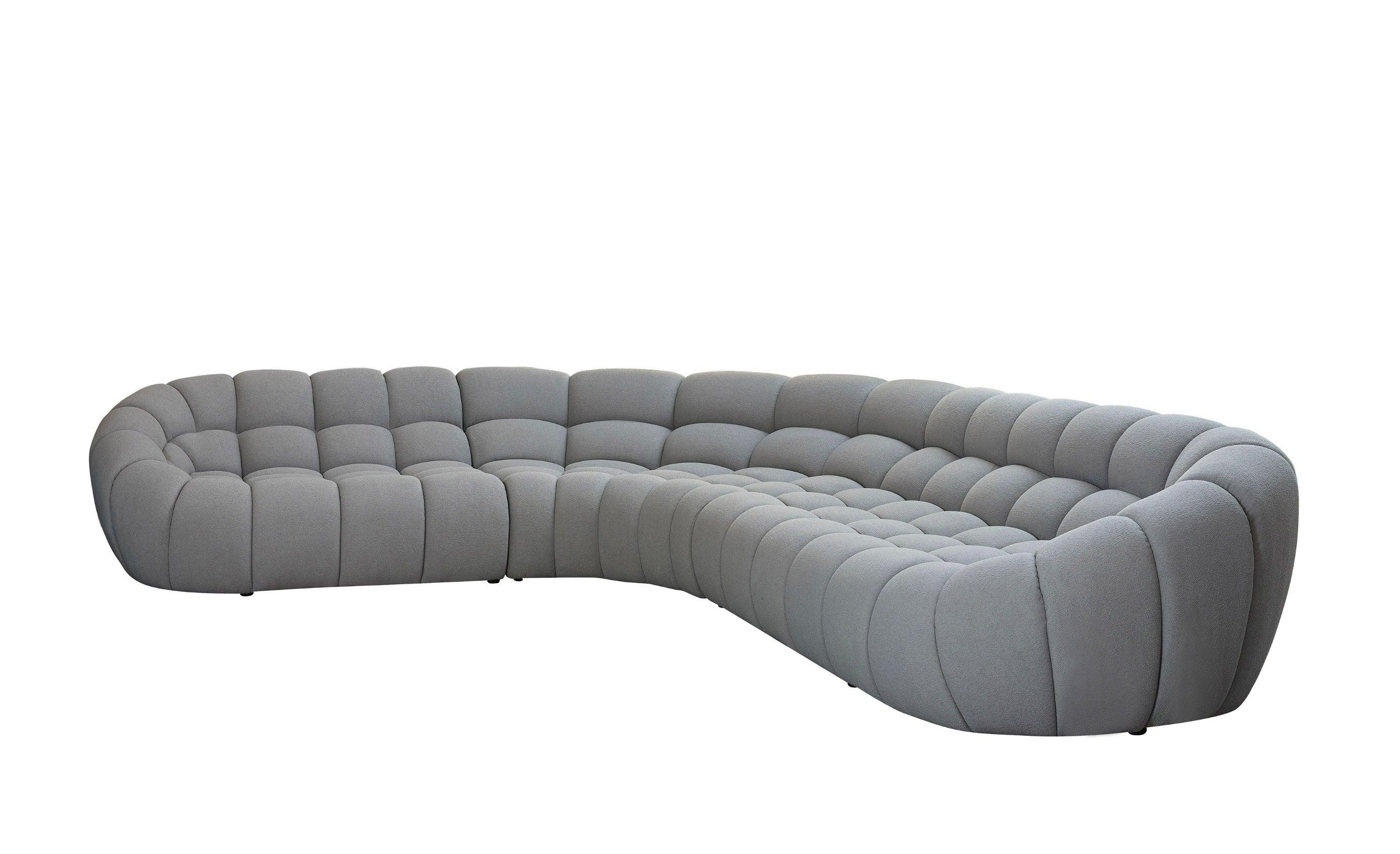 Yolonda Modern Curved Sectional Sofa