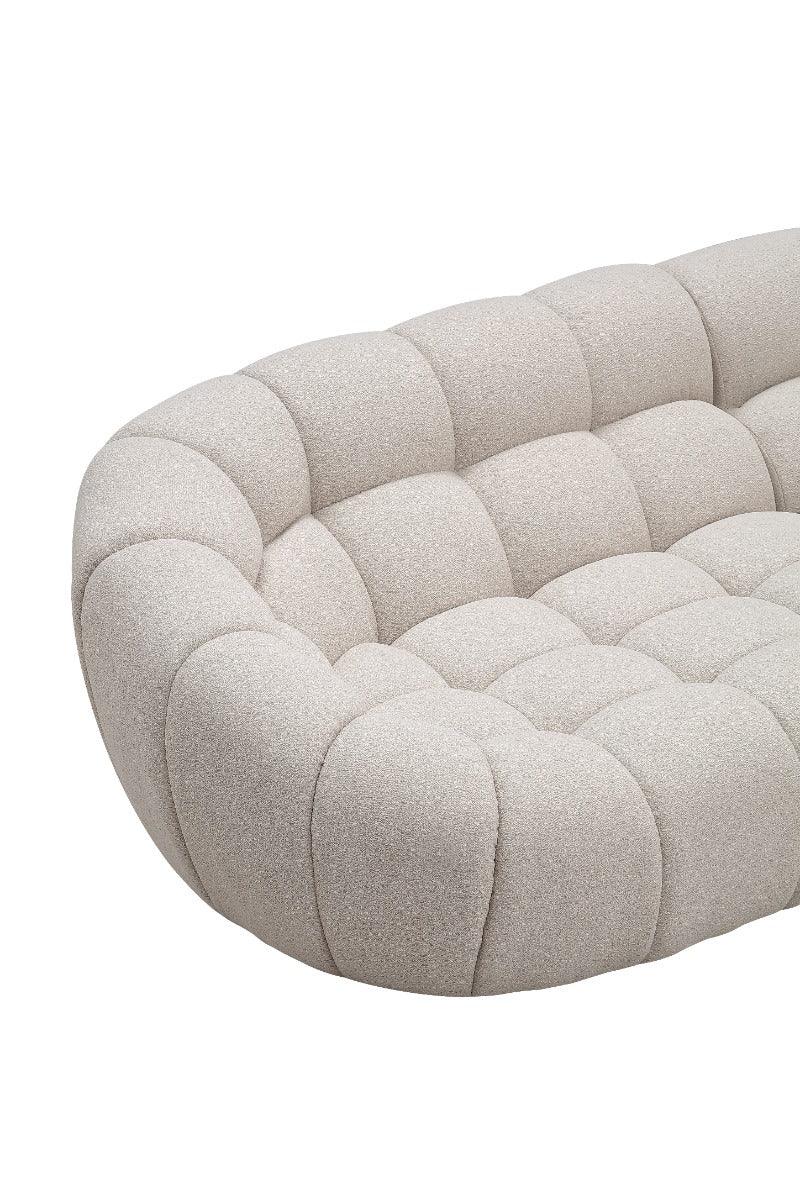 Yolonda Modern Curved Sectional Sofa