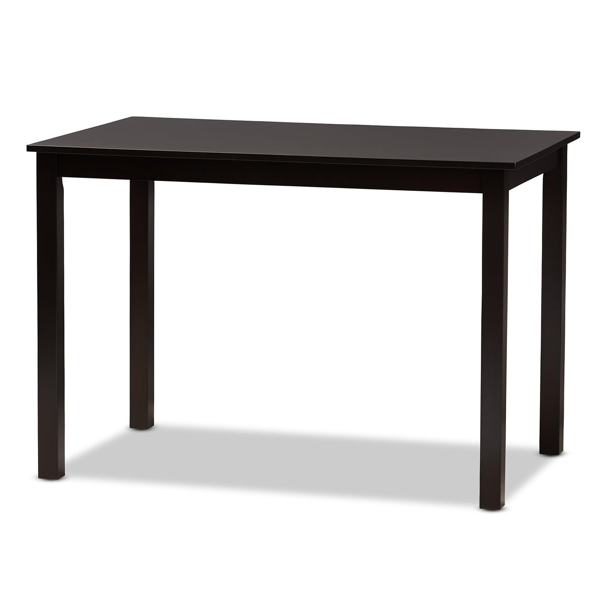 Alani Modern and Contemporary Faux Leather Upholstered 5-Piece Dining Set