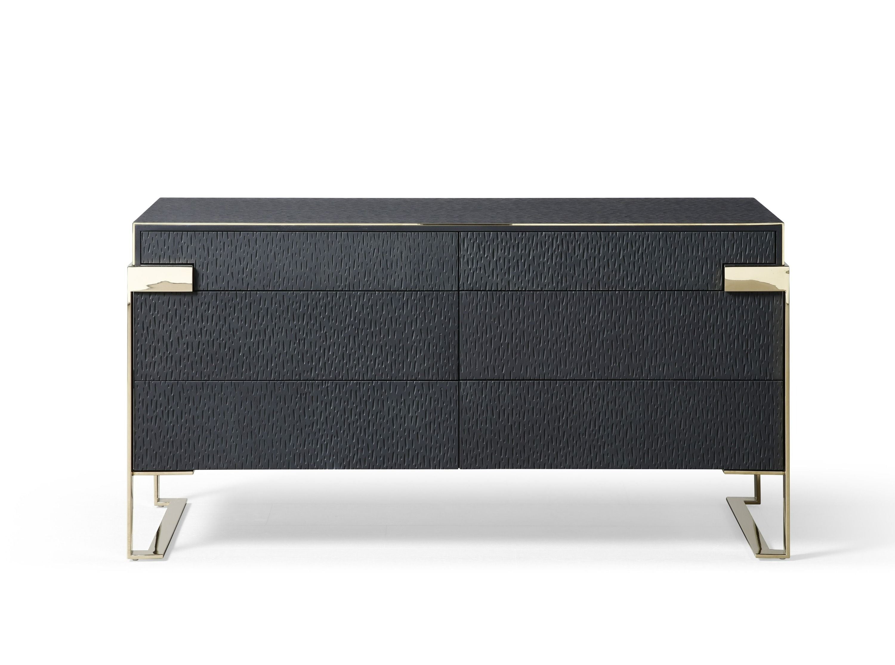 Athena & Rothsay Modern Fabric and Wenge Bedroom Set