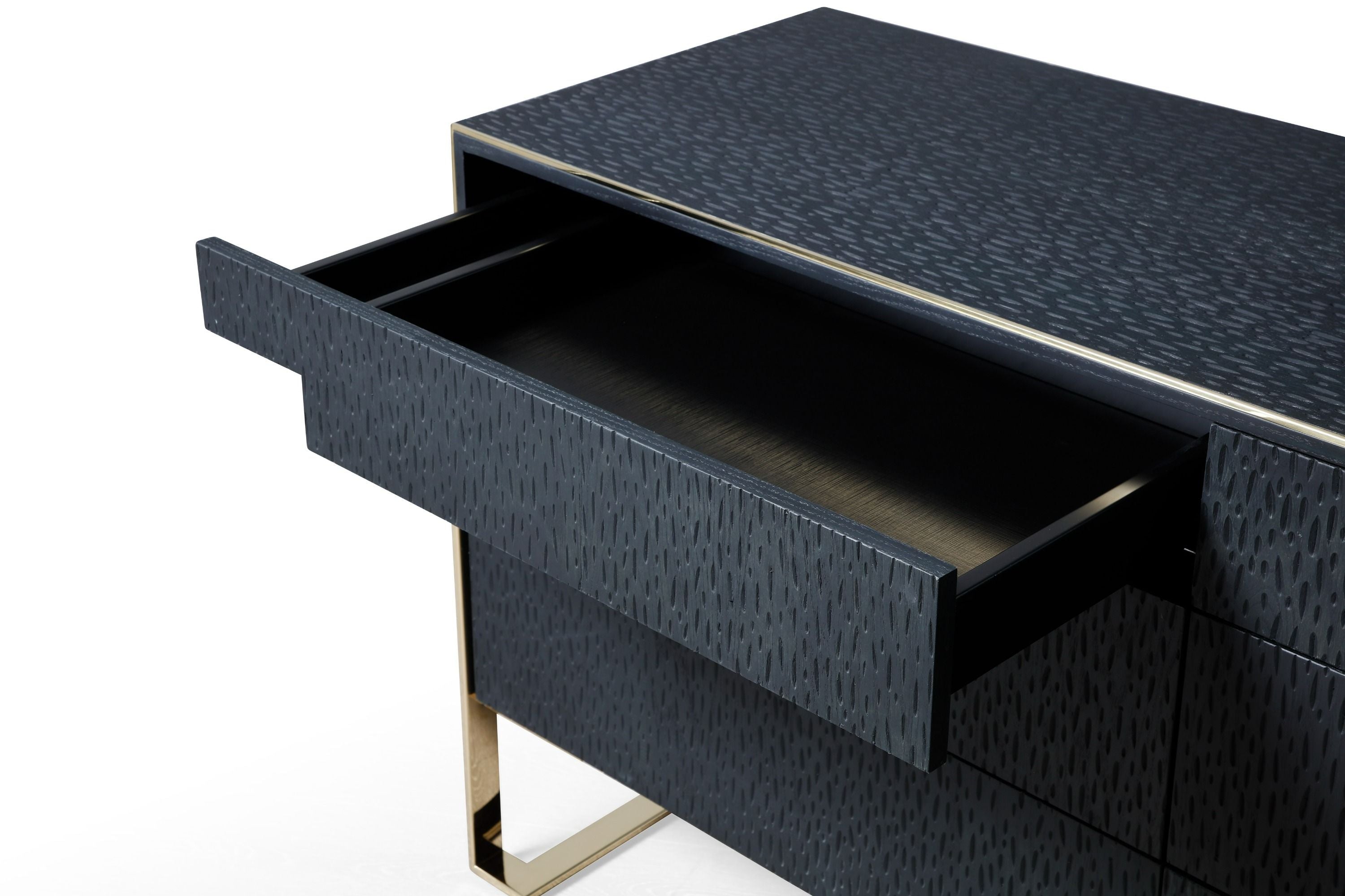 Athena & Rothsay Modern Fabric and Wenge Bedroom Set