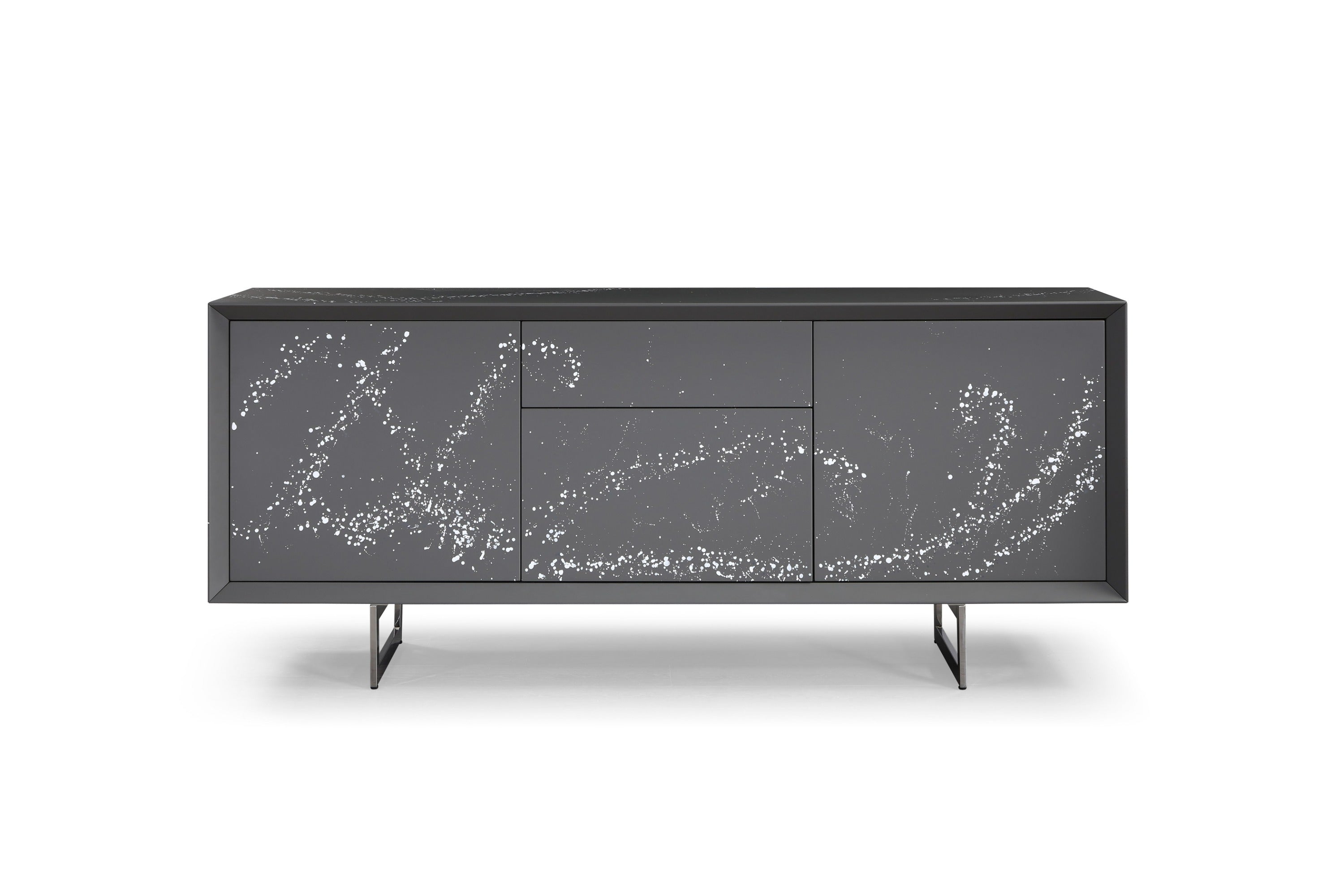 Modrest Hawick Contemporary Abstract Paint Buffet