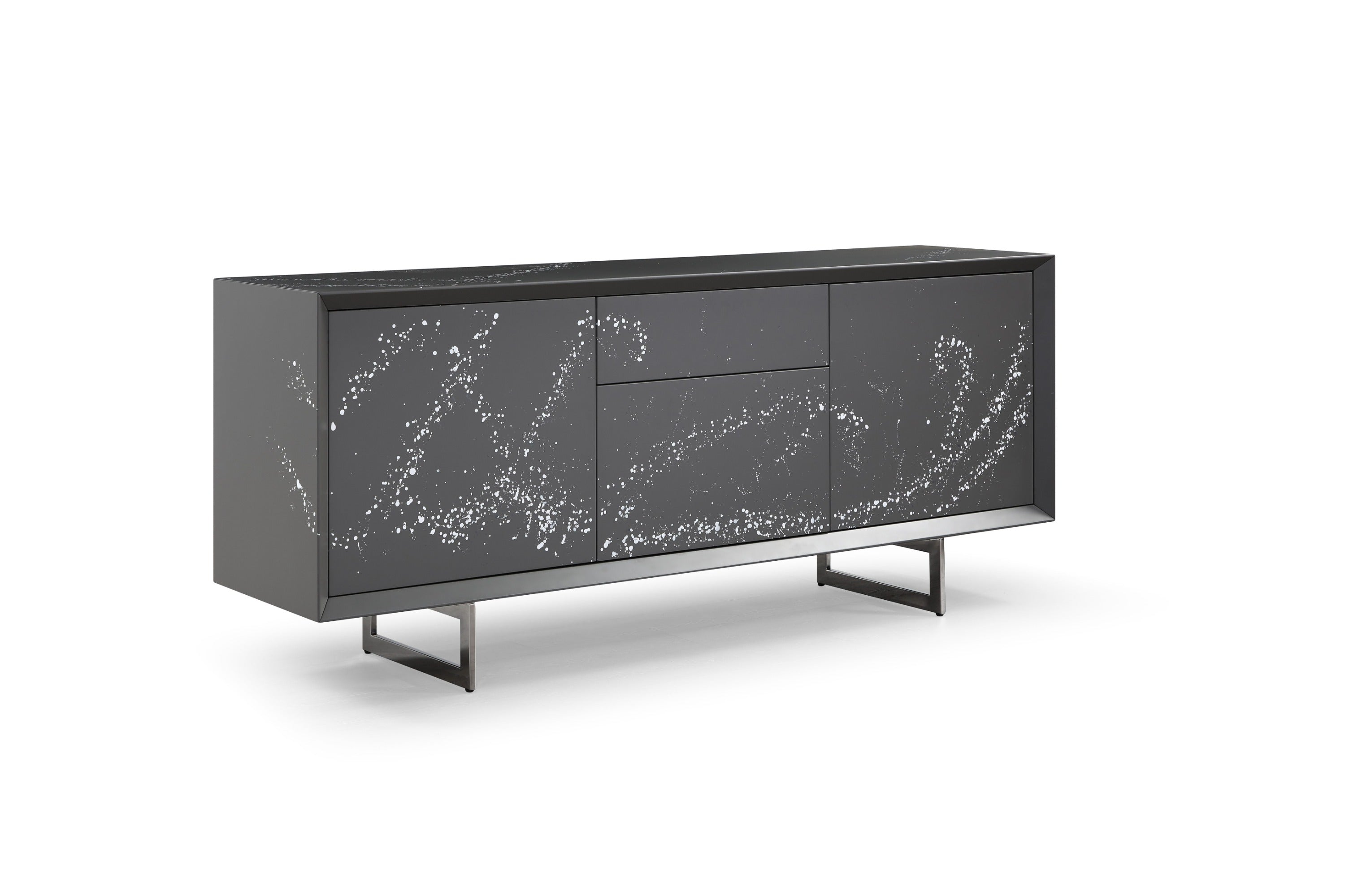 Hawick Contemporary Abstract Paint Buffet
