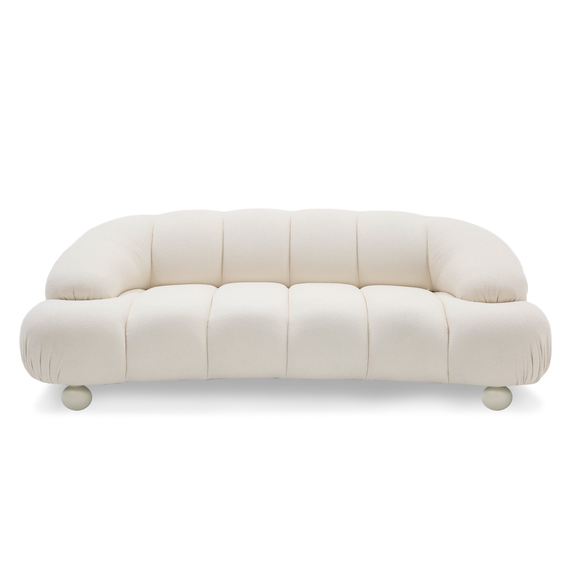 Duran Contemporary Fabric Loveseat Sofa