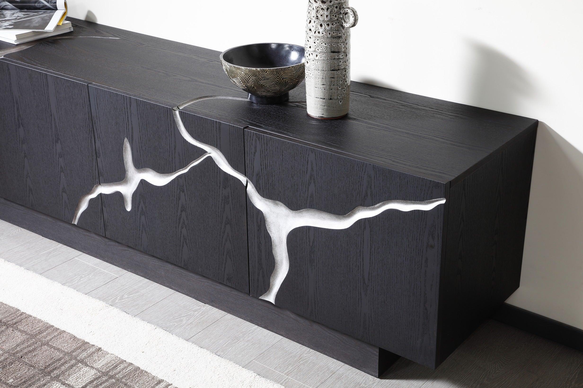 Aspen Modern Matte Ash TV Stand