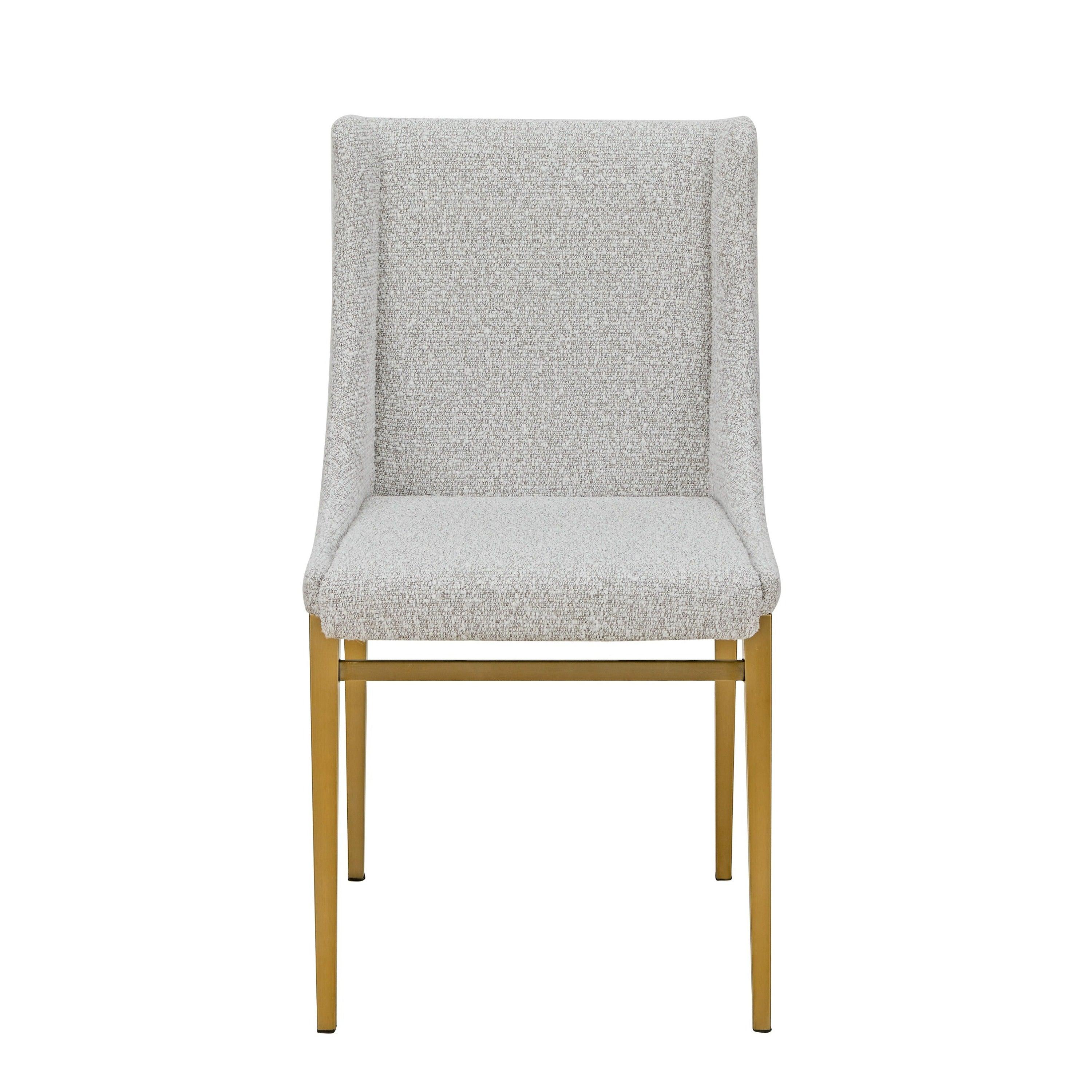 Modrest Mimi Modern Fabric Antique Dining Chair (Set of 2)